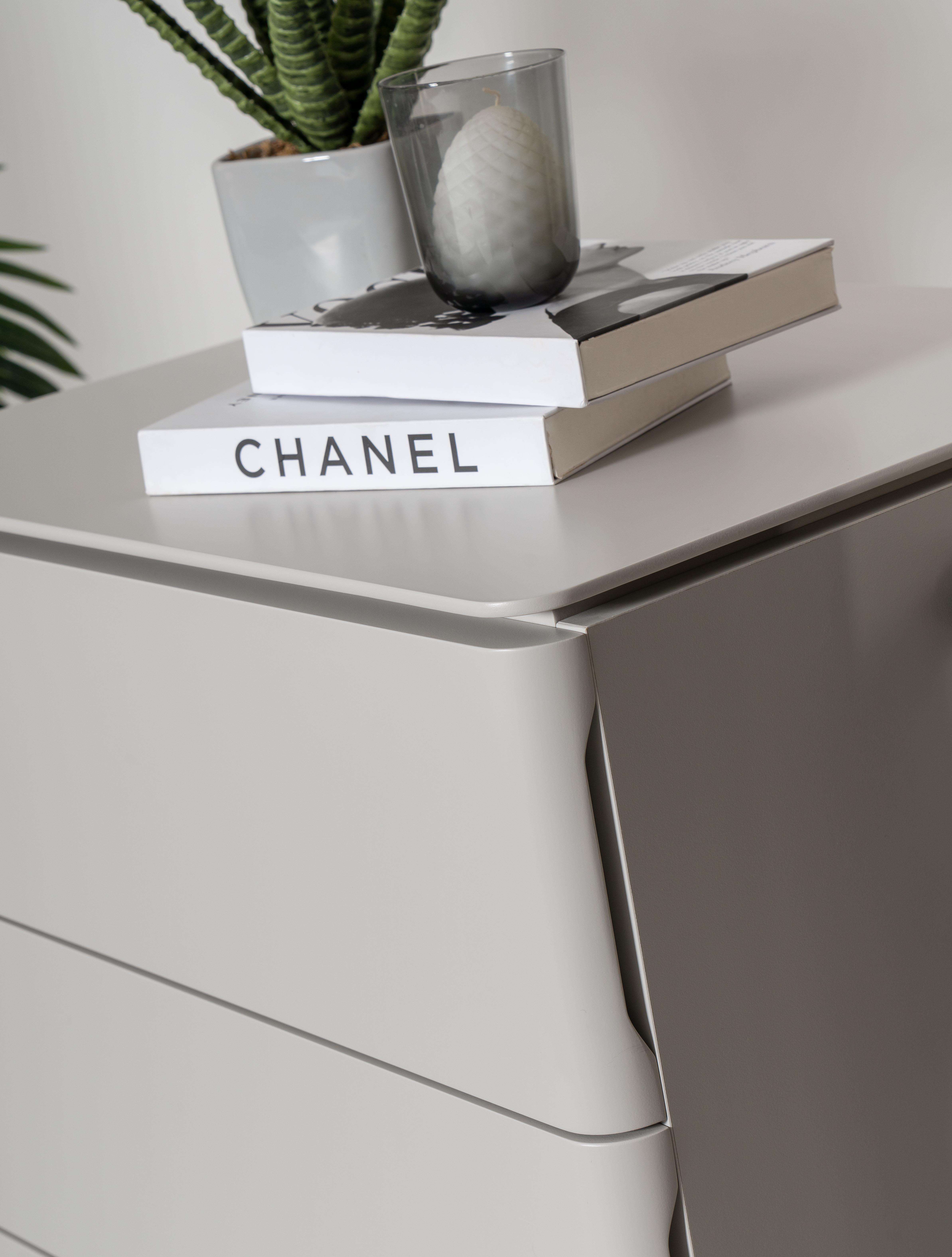 Комод LUCCA высокий, с ящиками