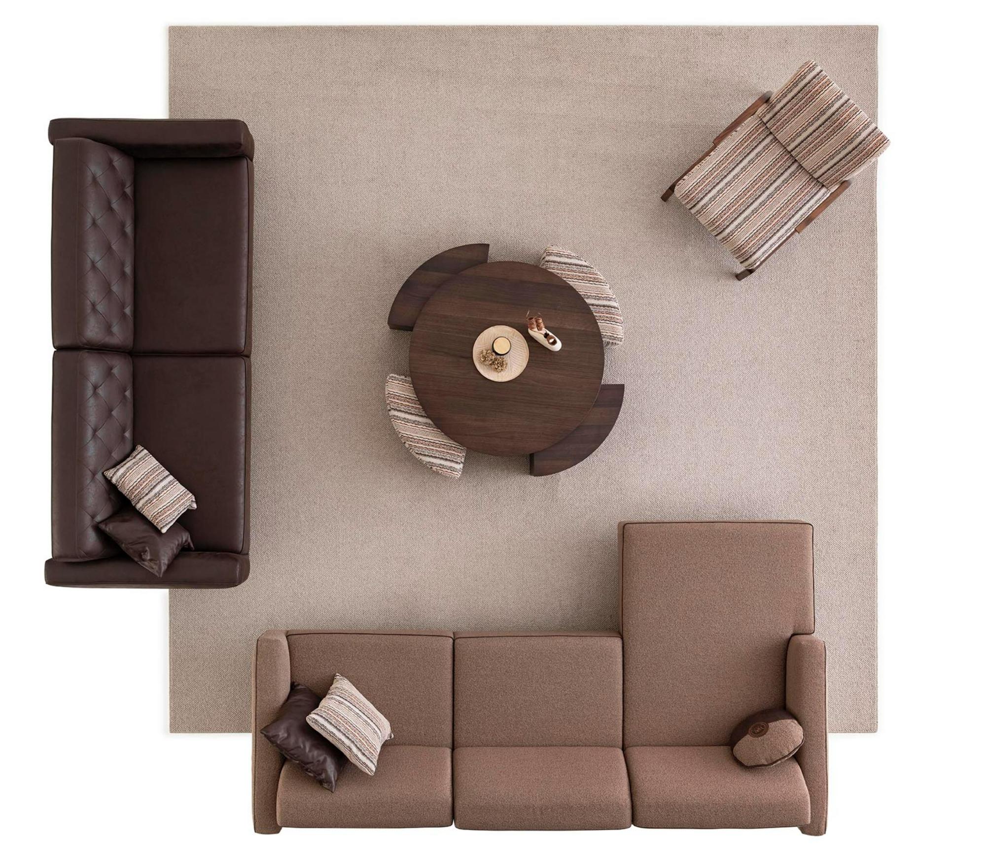 Столик кофейный ALESTA, вкл. 5 предметов