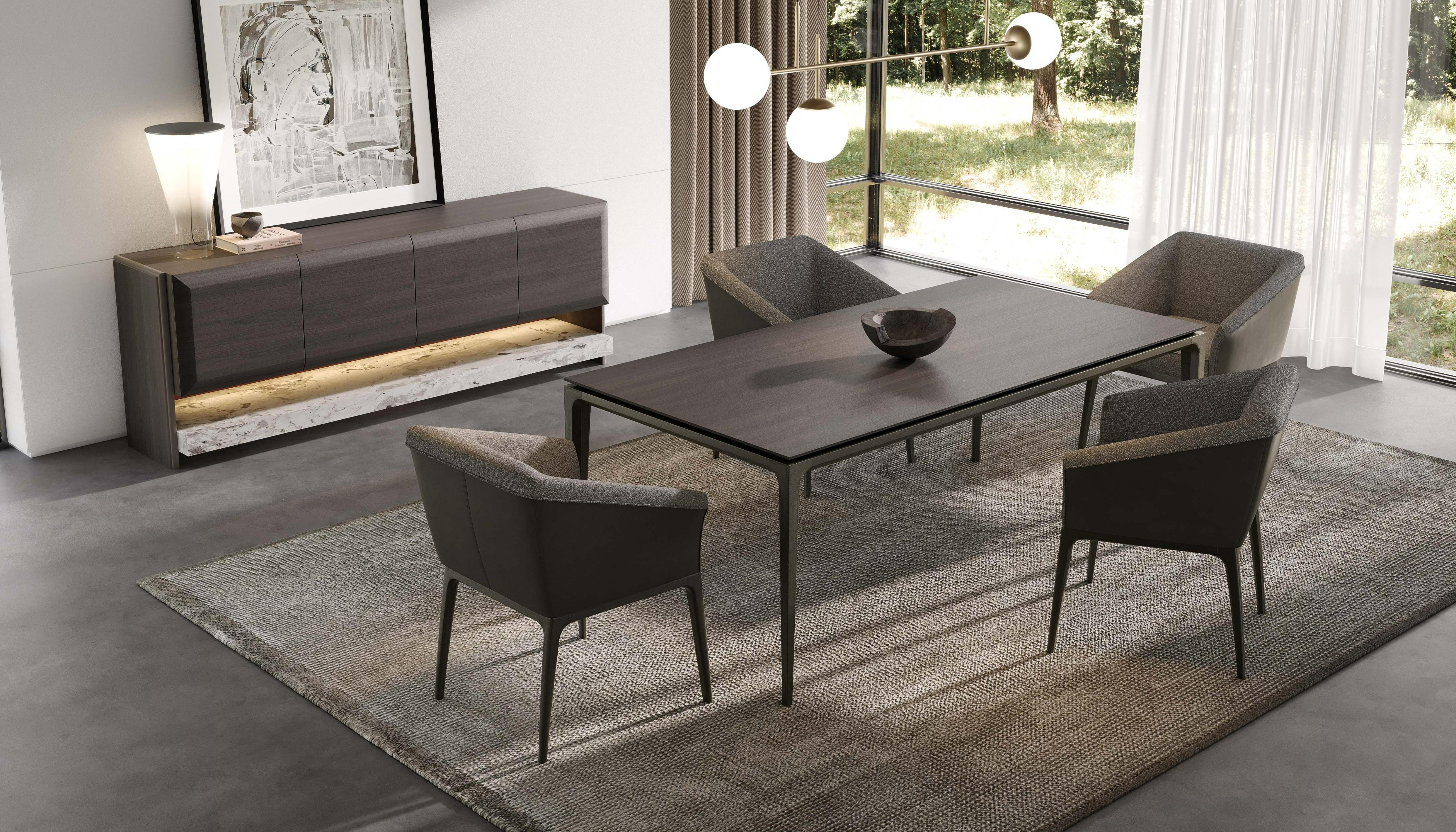 Стол обеденный прямоугольный CAPRIA, 225см