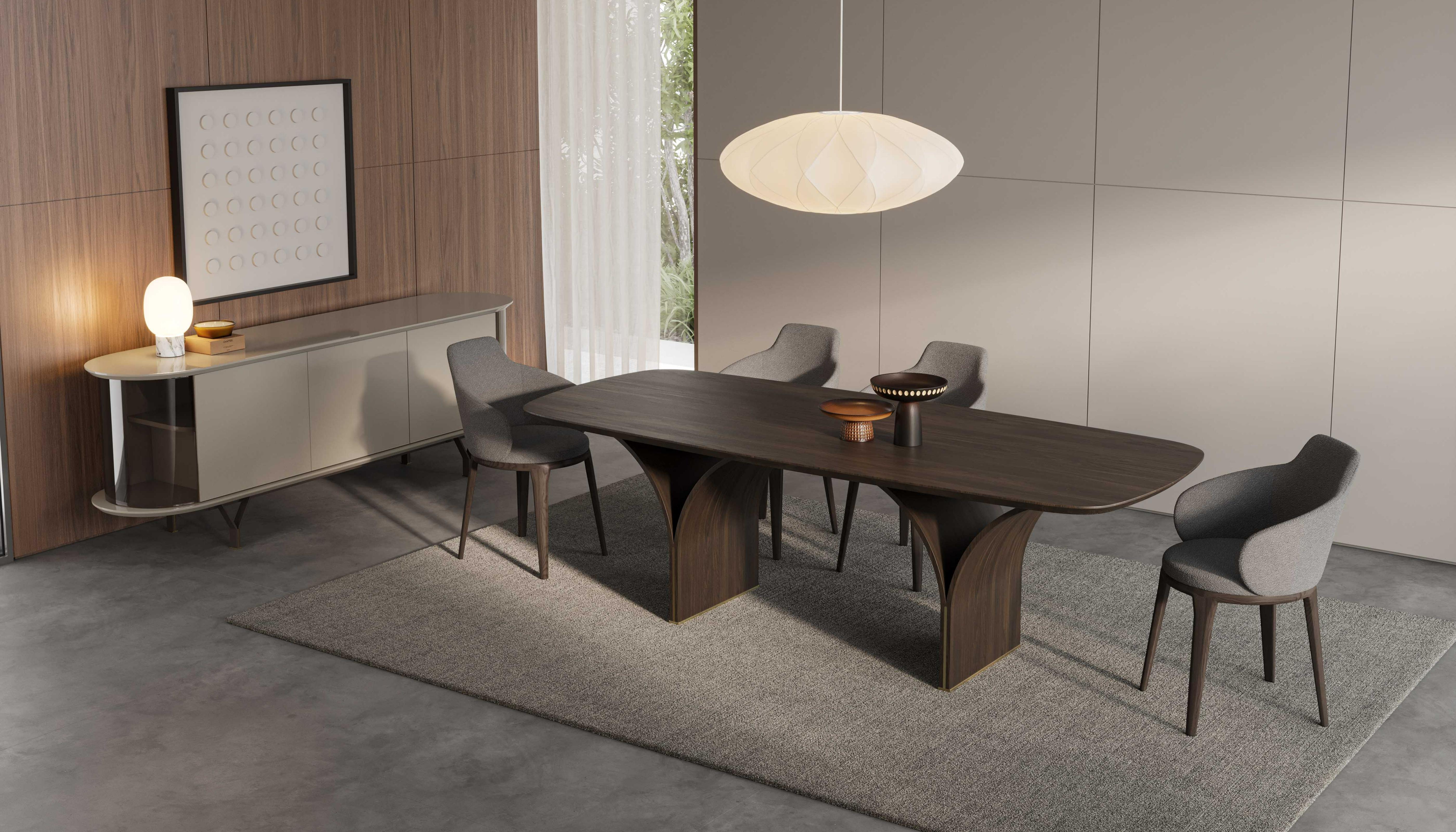 Стол обеденный RINDA, 242 см, не раскладной