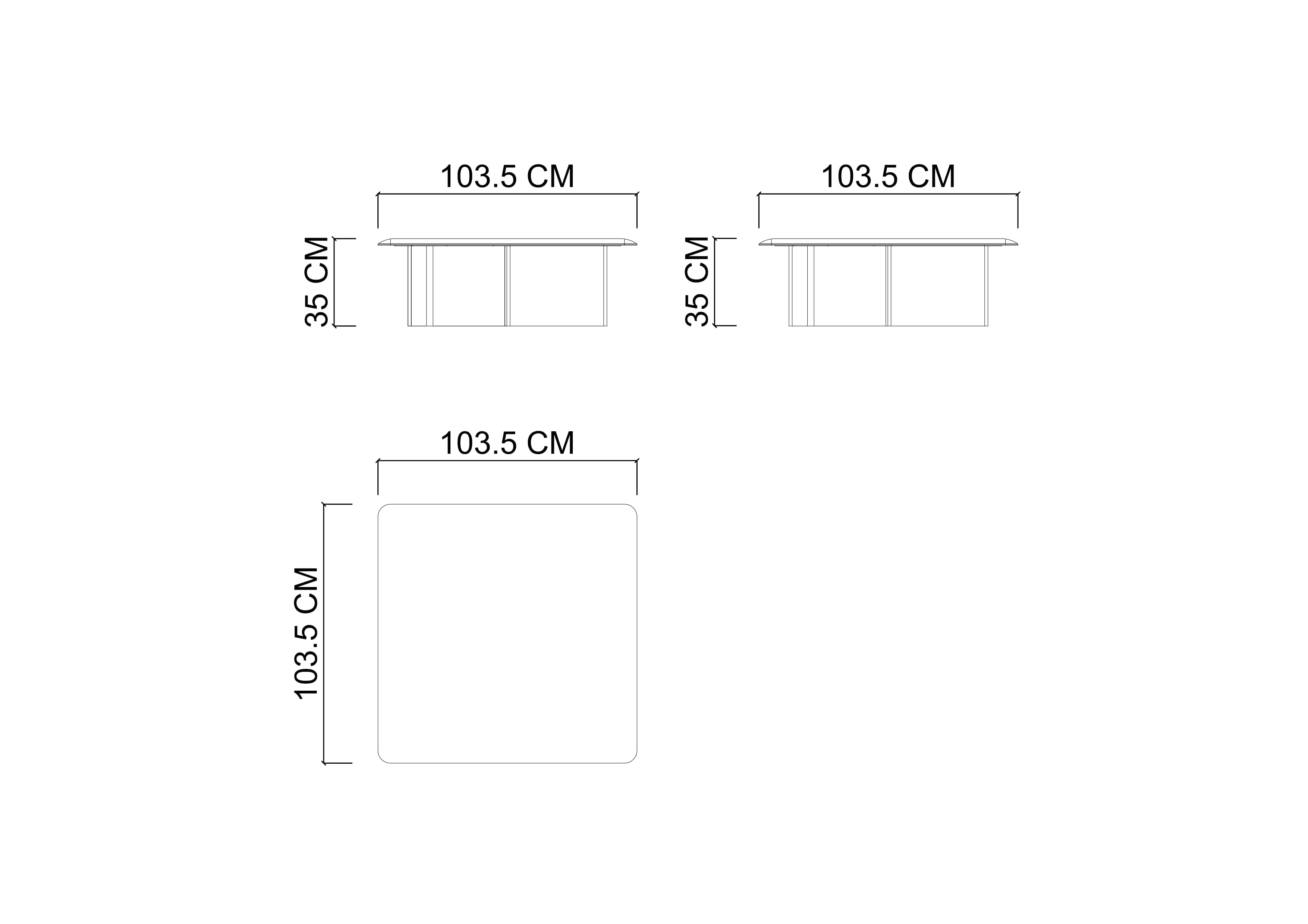 Столик кофейный DESTINA