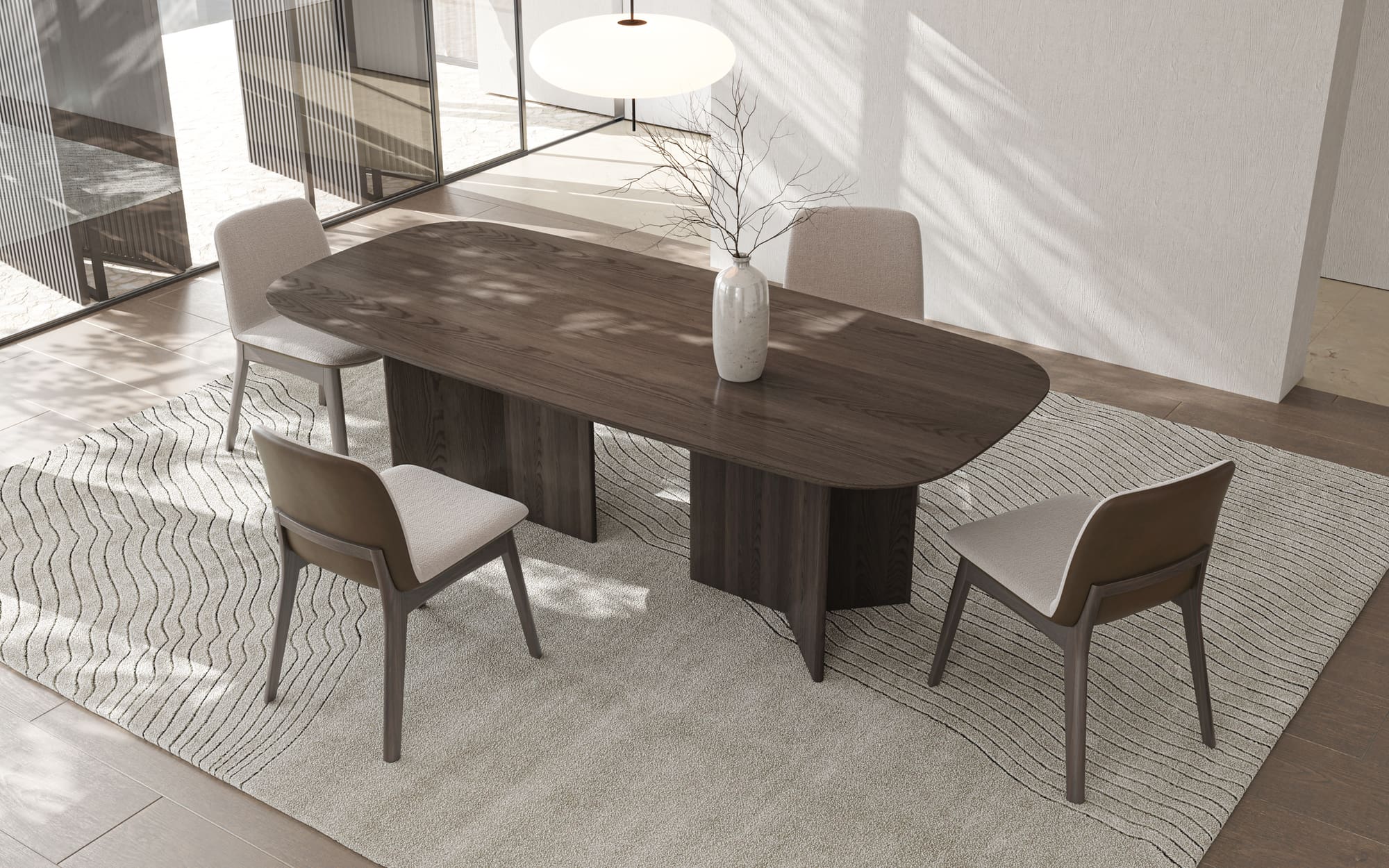 Стол обеденный HUGO, 209 см