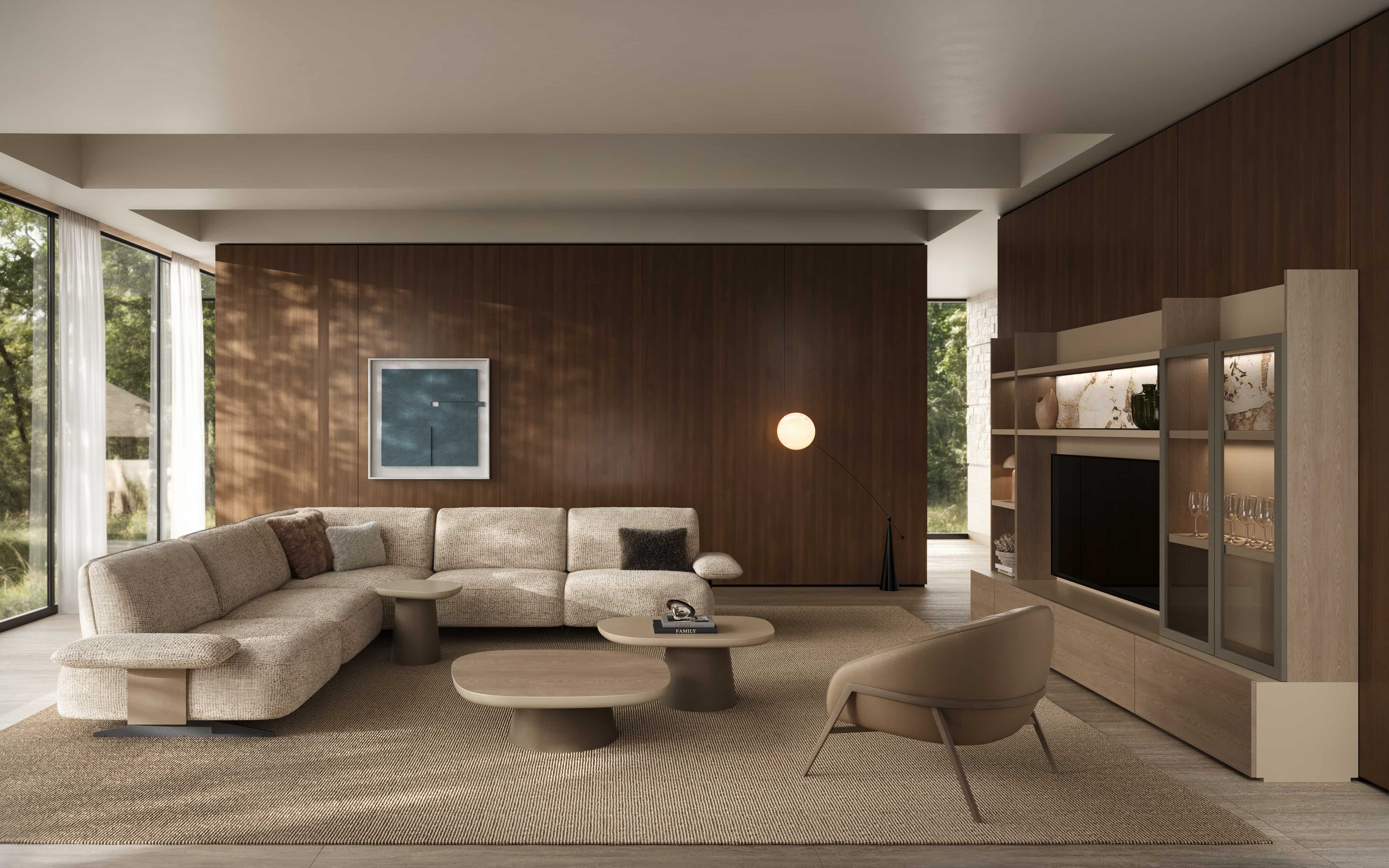 Диван угловой ALPINA