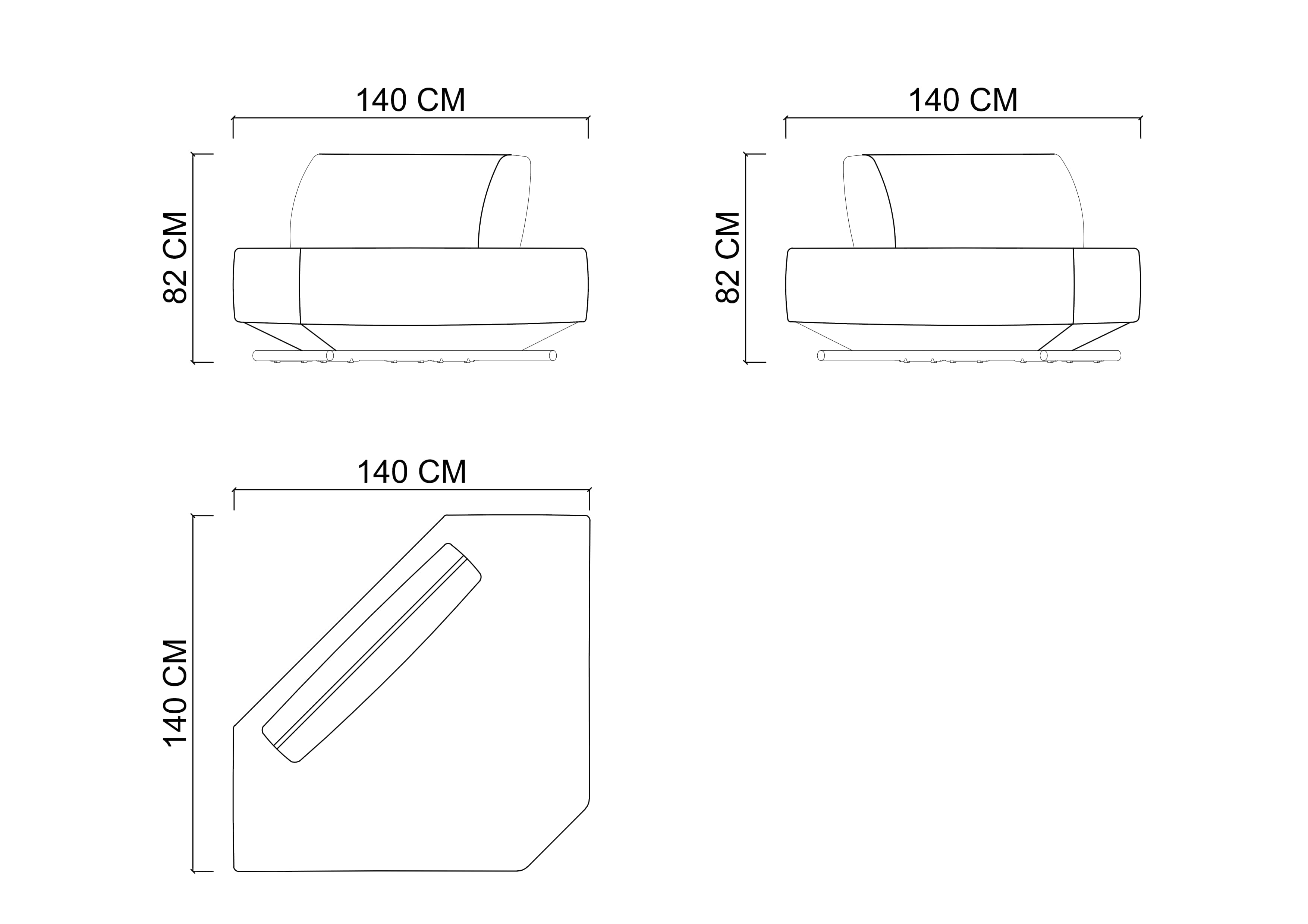 MILA модуль угловой