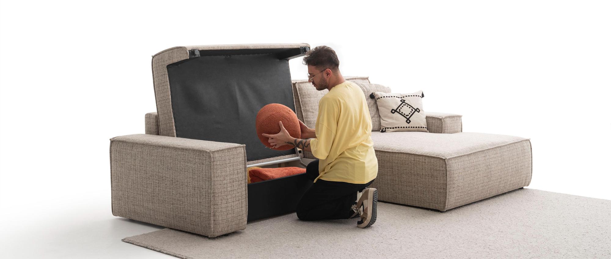 Диван угловой раскладной POLA