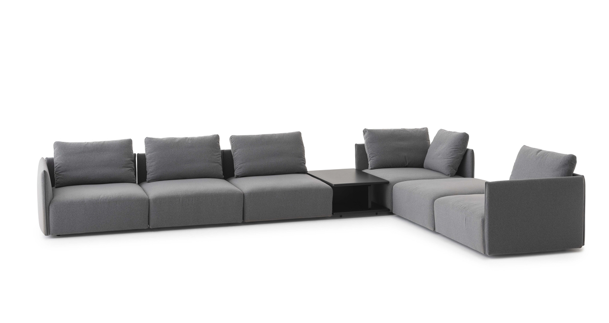 Диван угловой LIVING FLAT 288х254 см