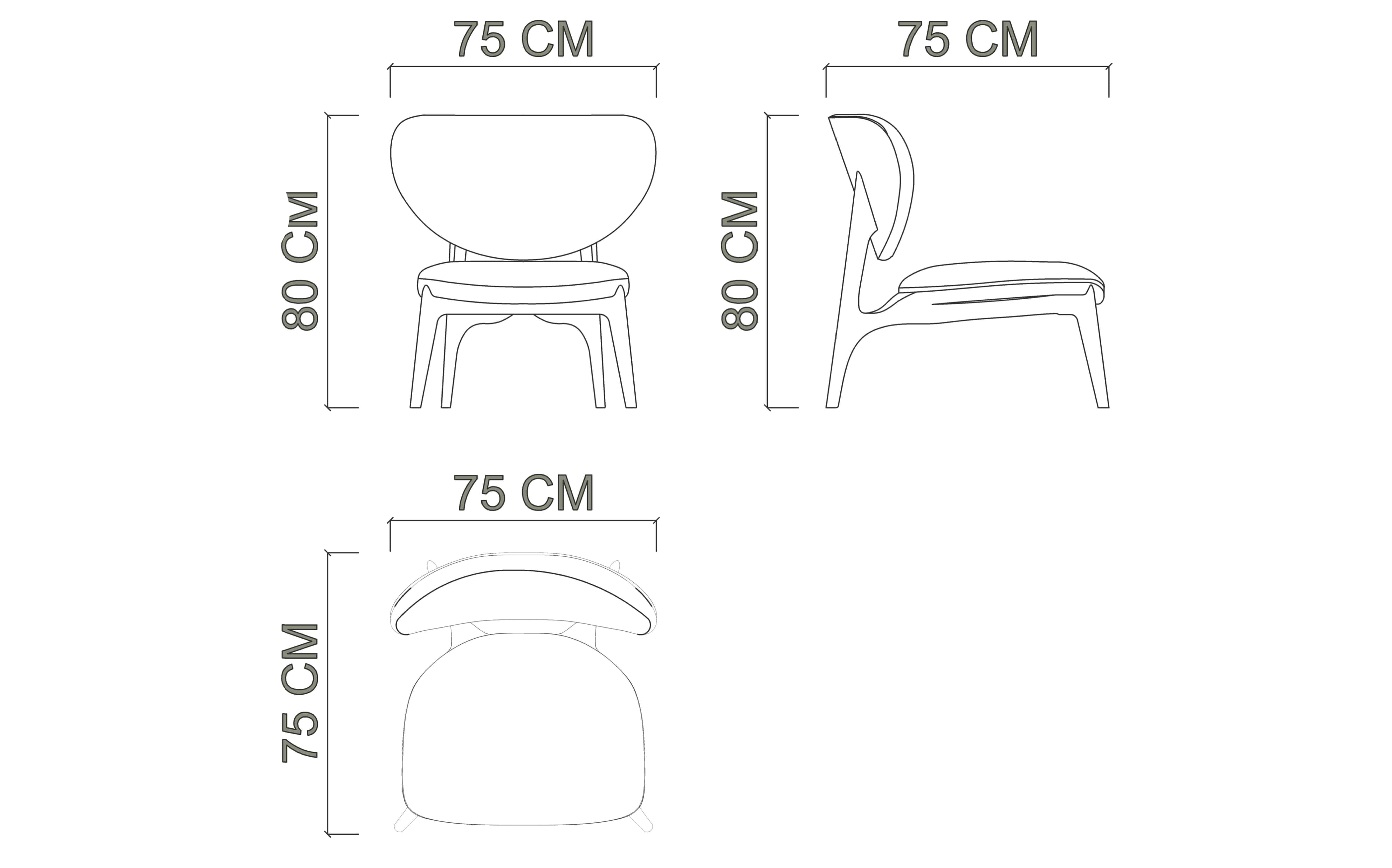 Полукресло LEGATO