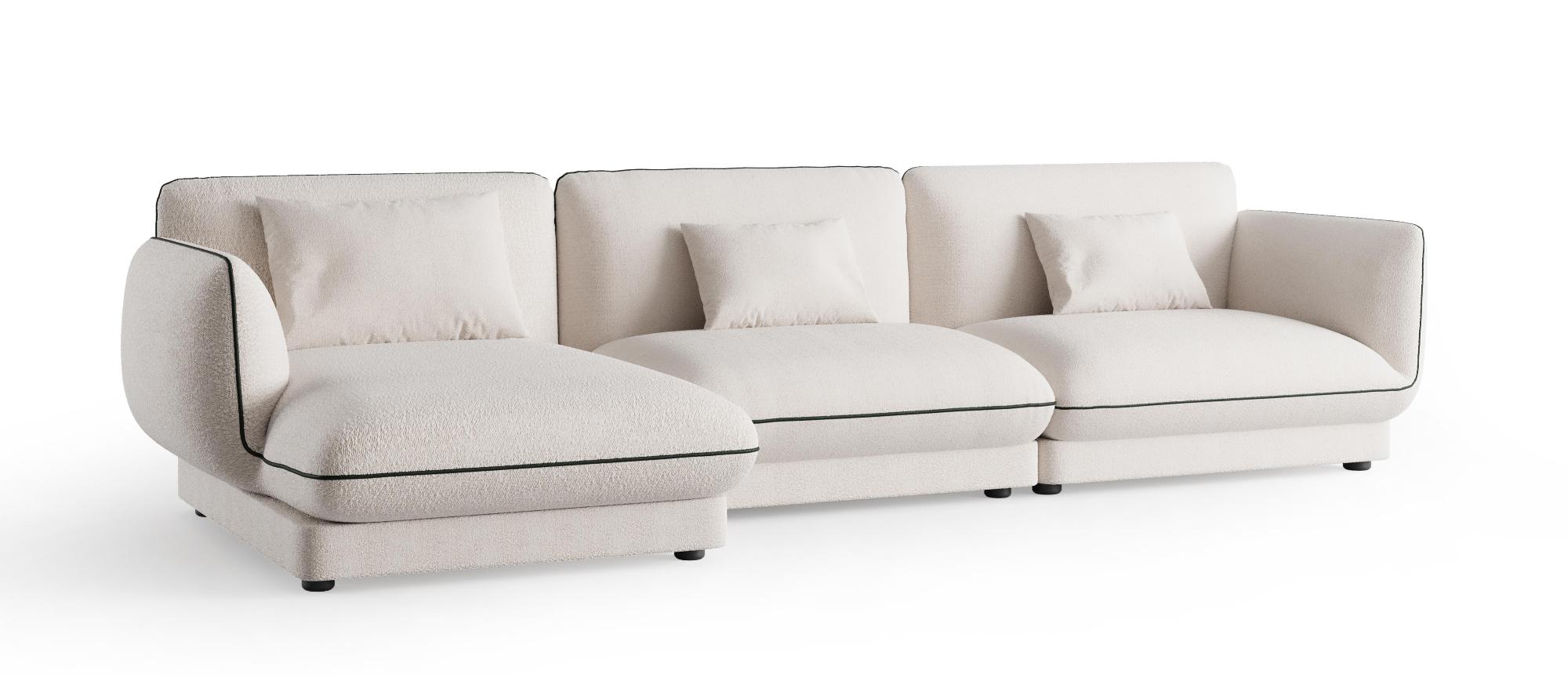 Диван угловой 360х163см LORETTA