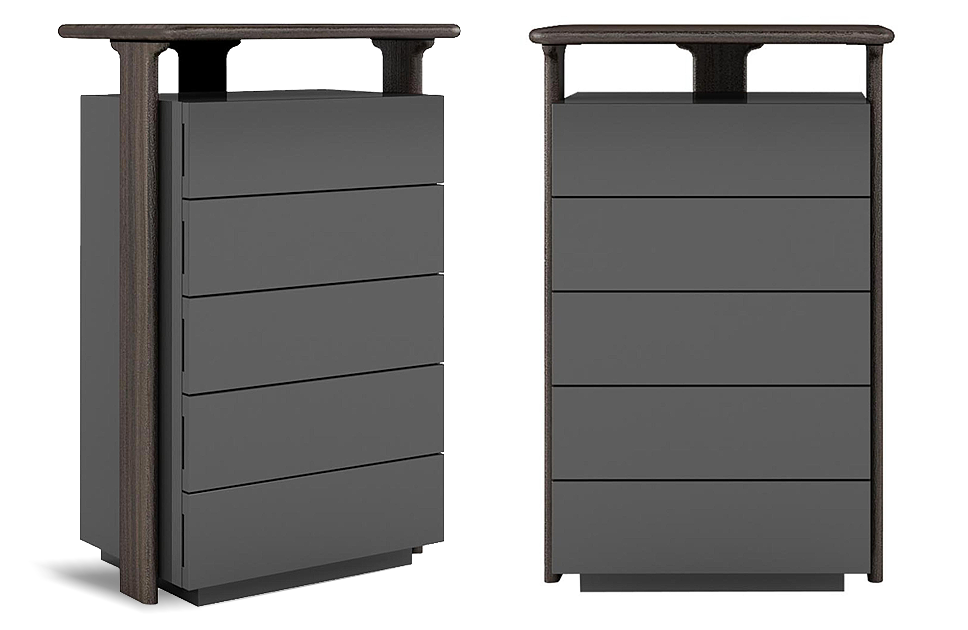 Комод LOVA высокий, с ящиками