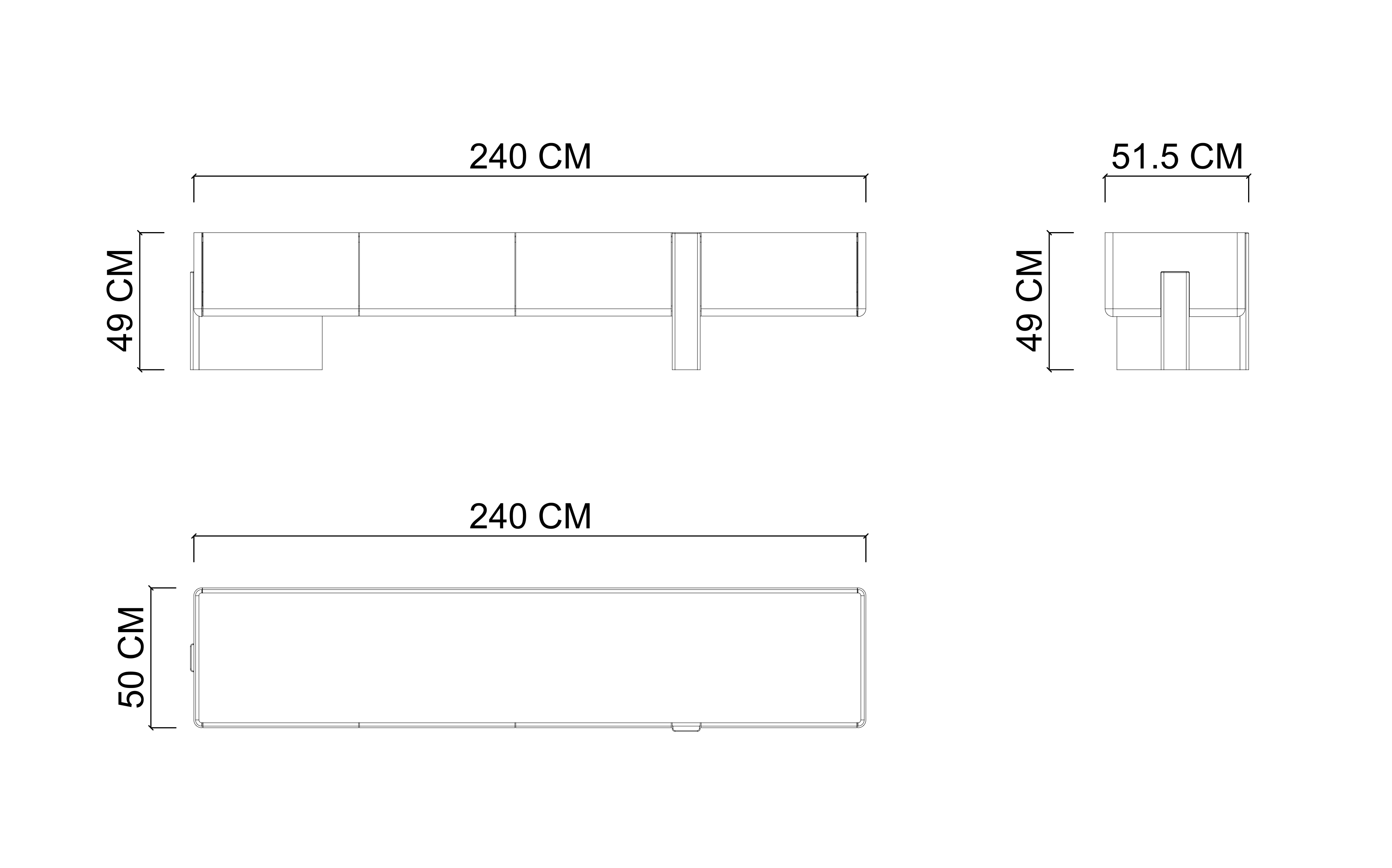 Тумба ТВ HUGO