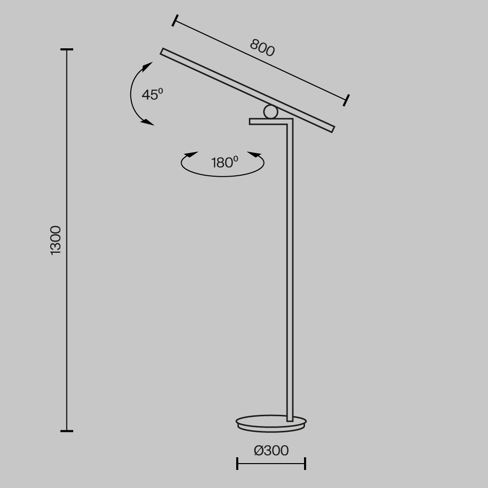 Напольный светильник (торшер) EMPHATY