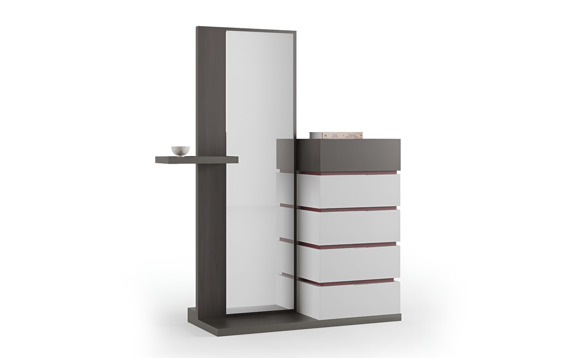 Комод CAPRIA высокий, с ящиками