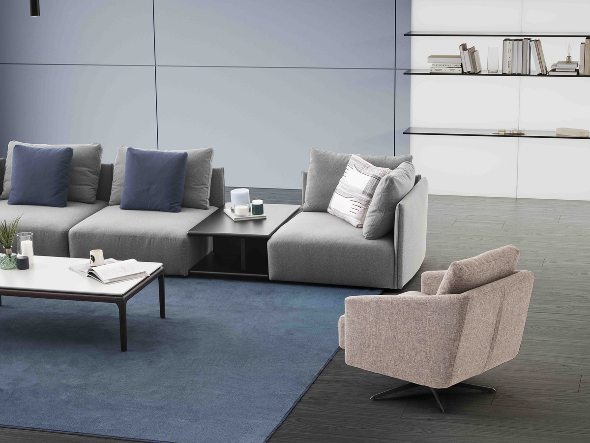 Диван угловой LIVING FLAT 288х254 см