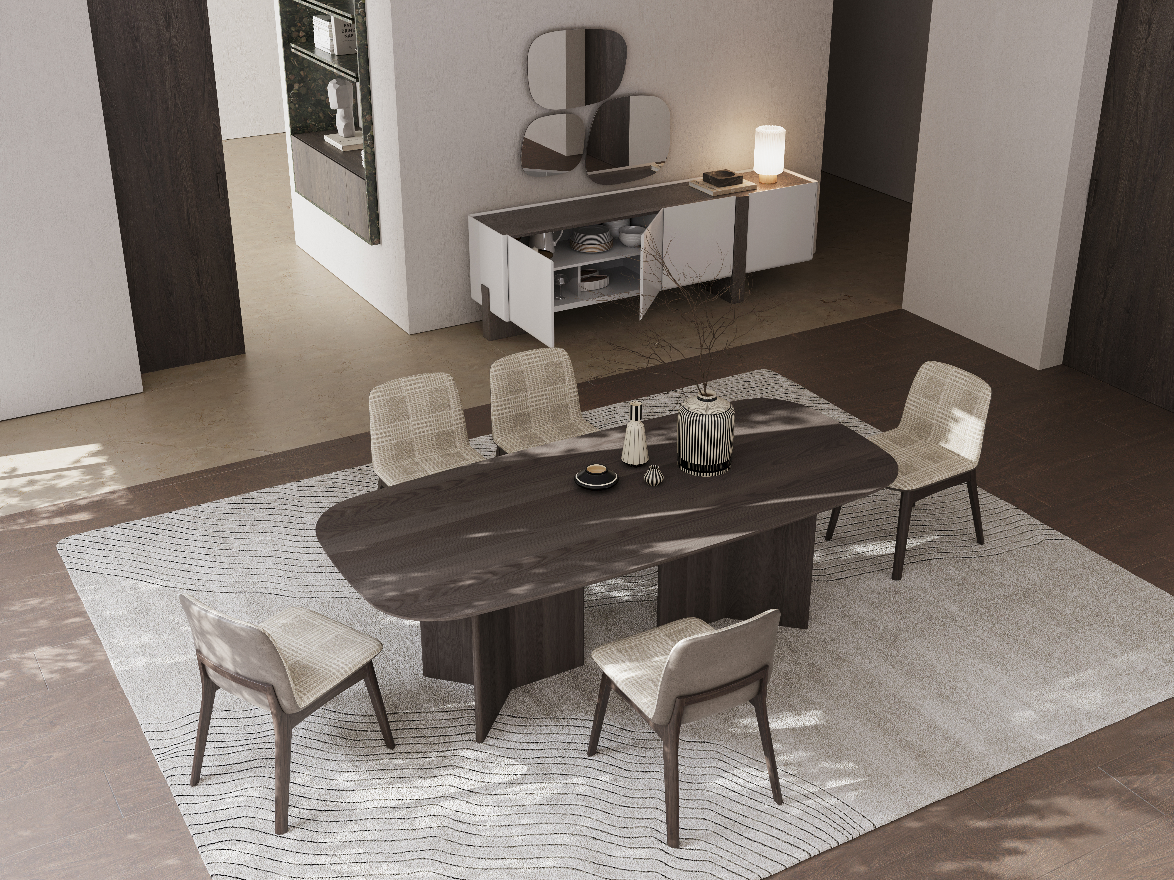 Стол обеденный HUGO, 230 см