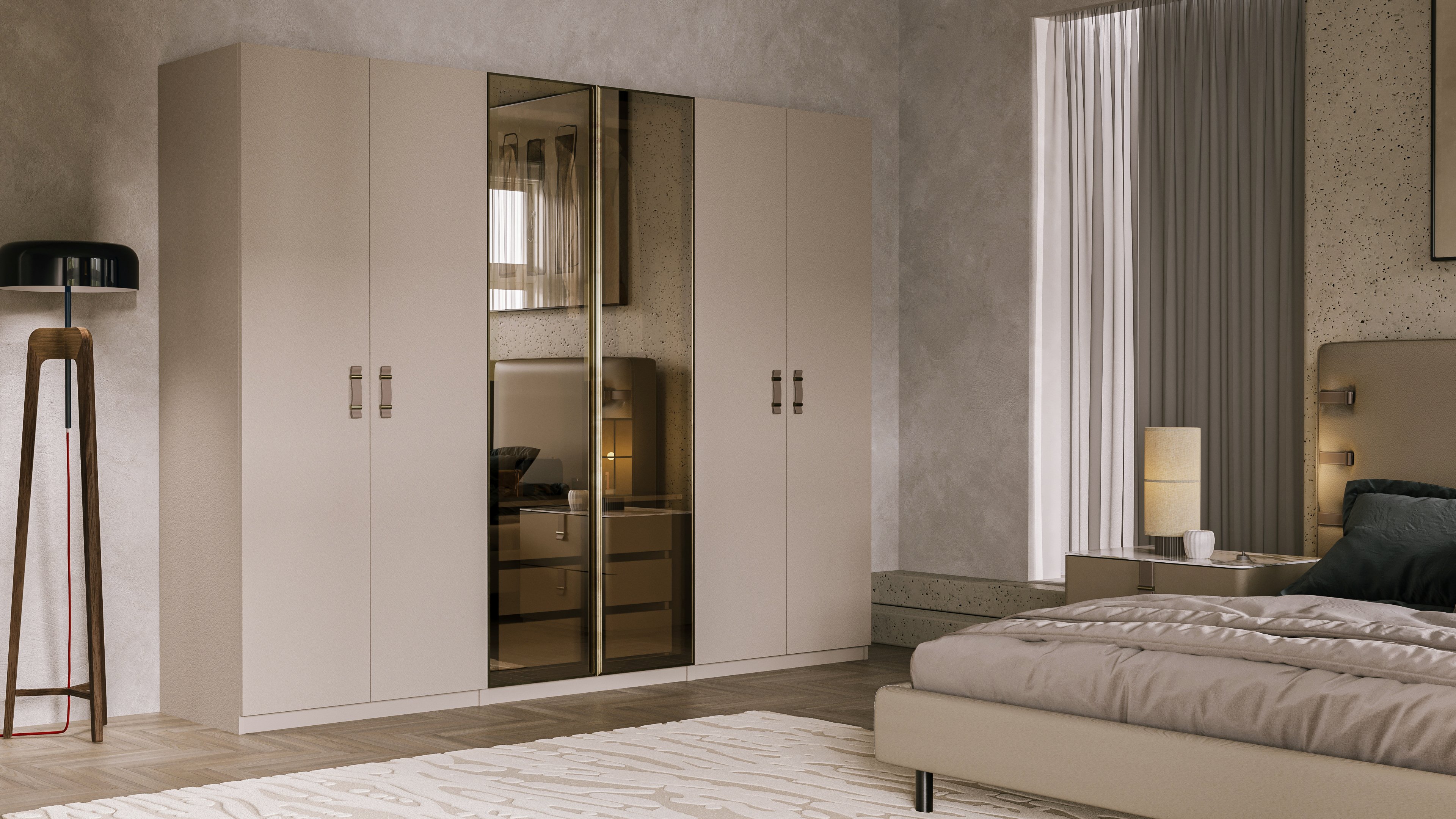 Спальня LETRA, кровать с контейнером