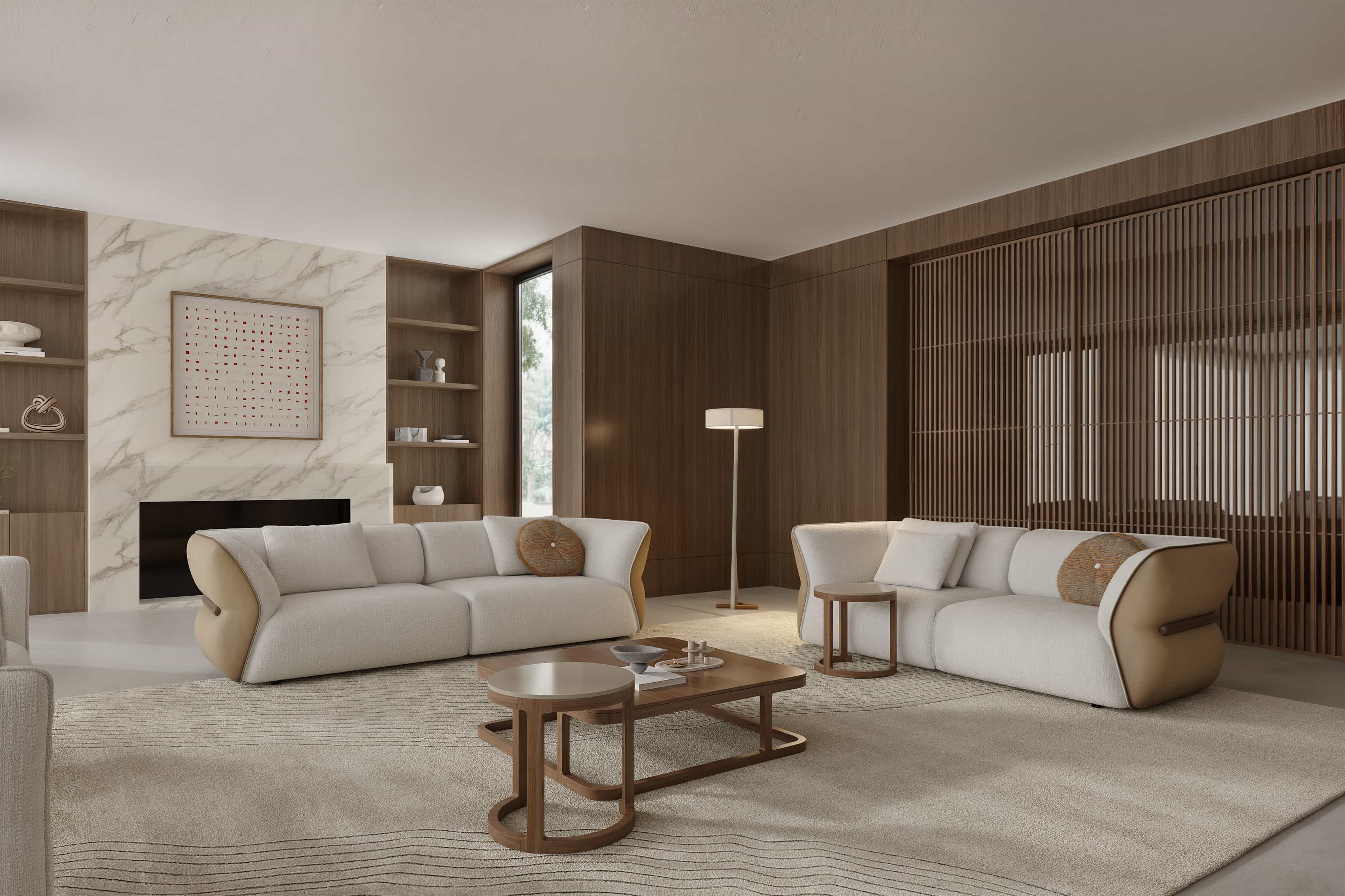 Диван 2-х местный LEGATO, 230 см