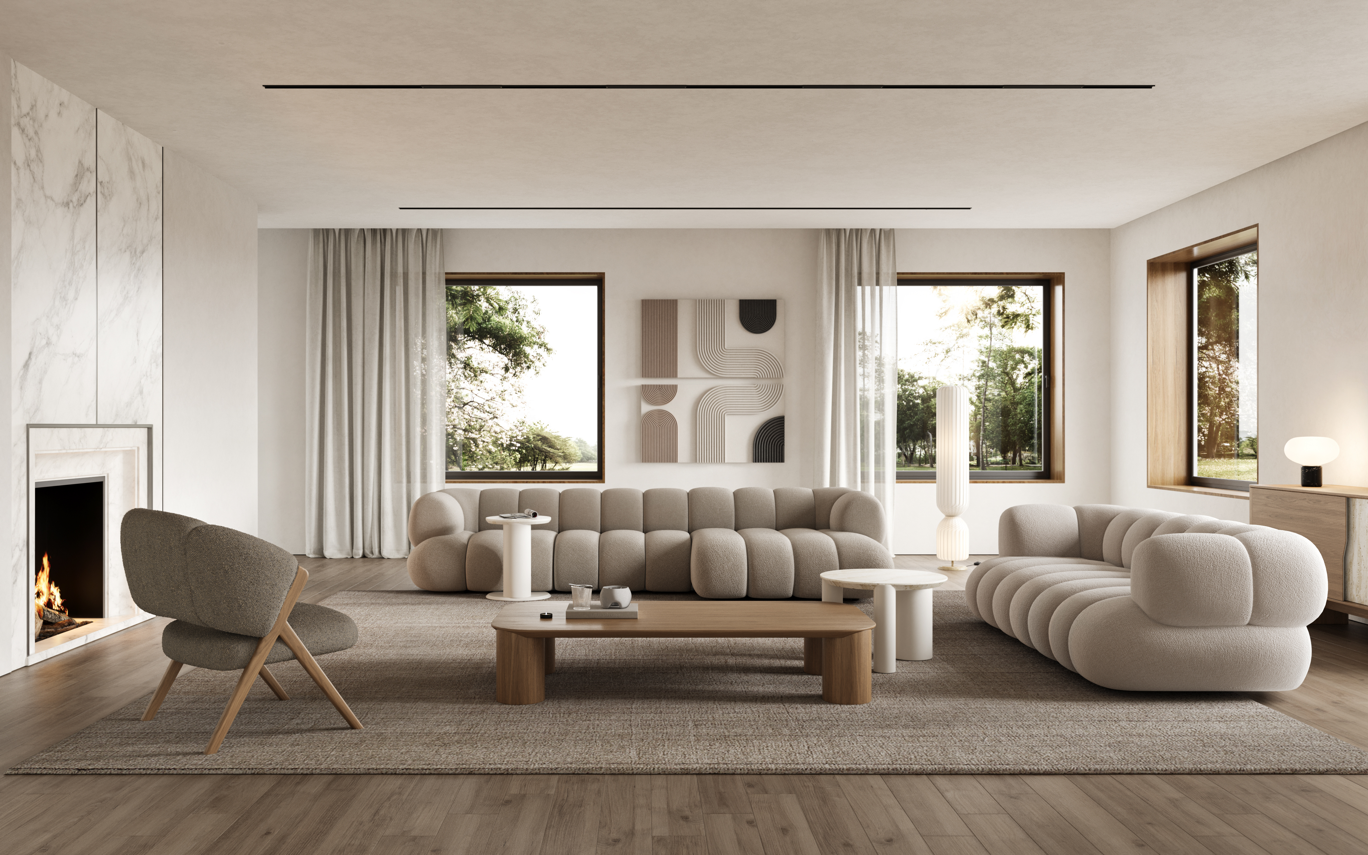 Диван LIA 2-х мест. - 236см