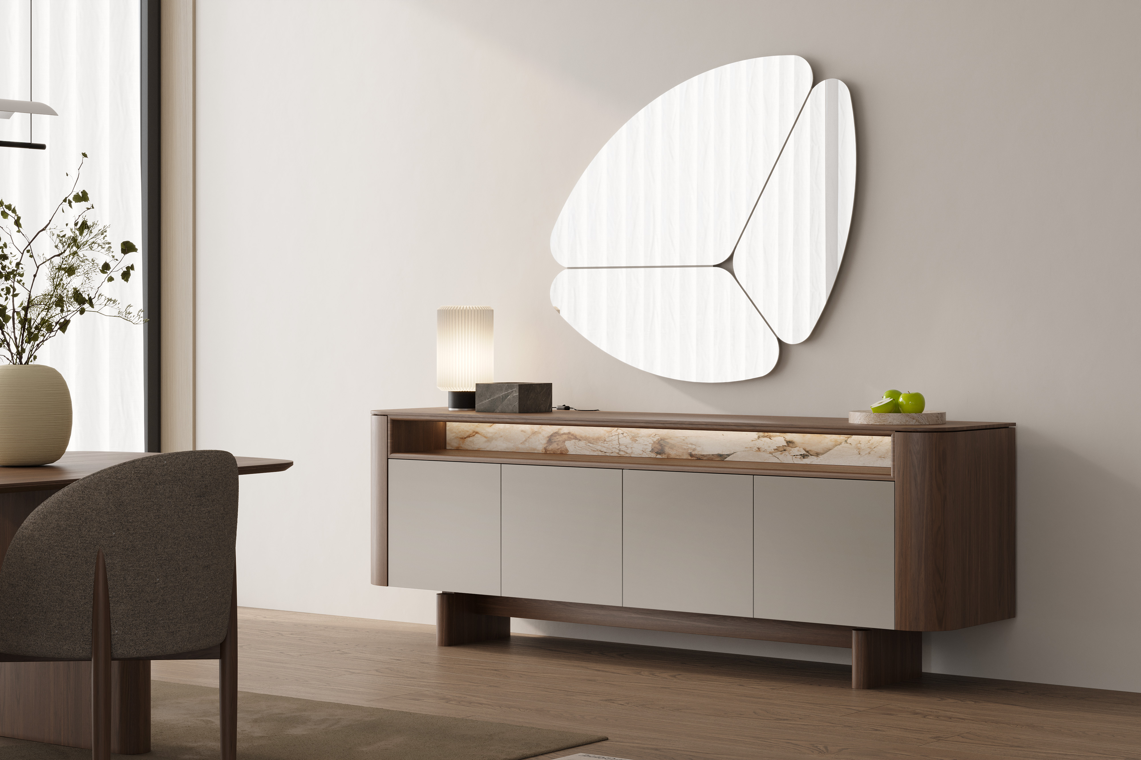 Буфет-тумба 4-дв. DESTINA