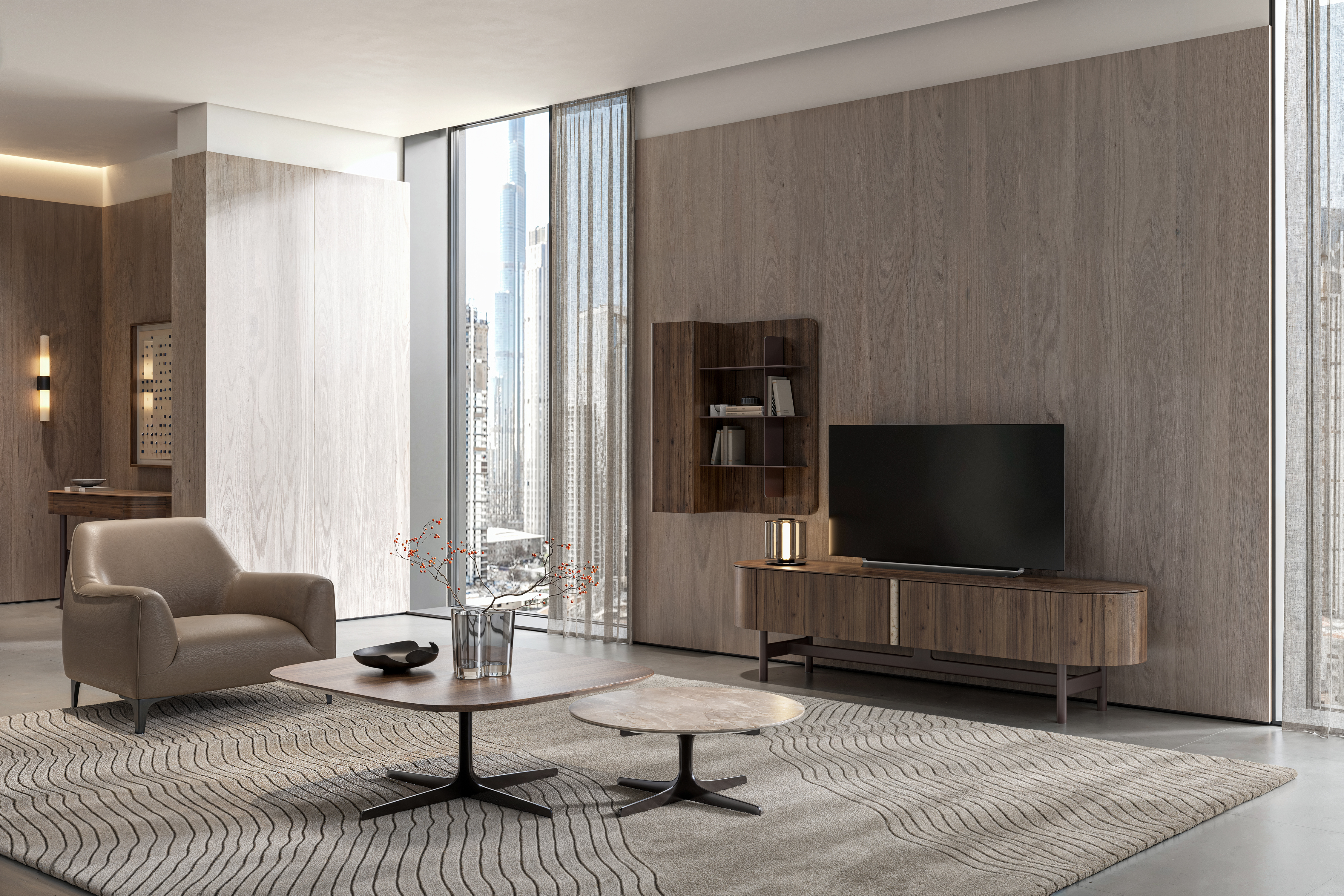 Столик кофейный NESSA, квадратный