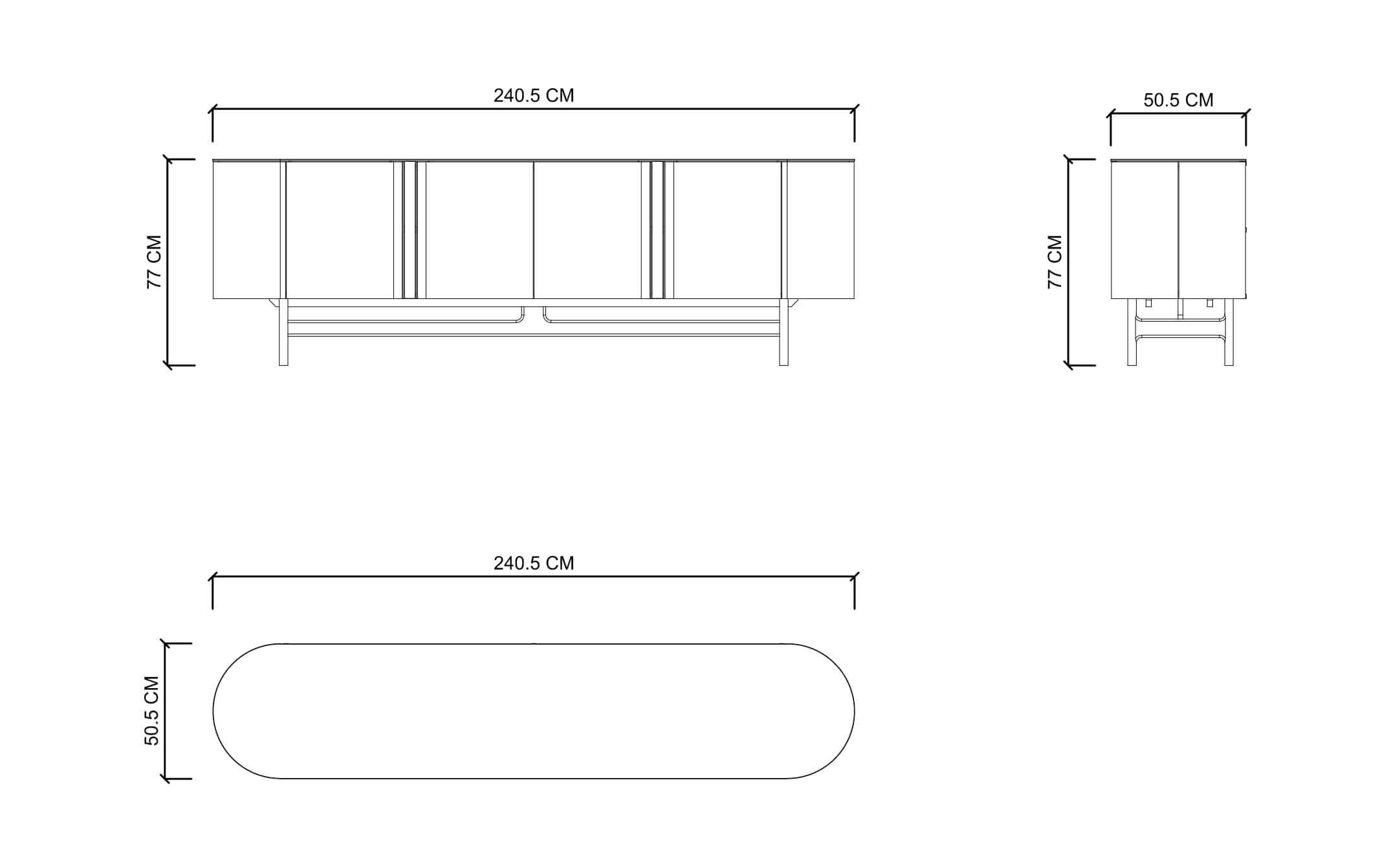 Буфет-тумба NESSA