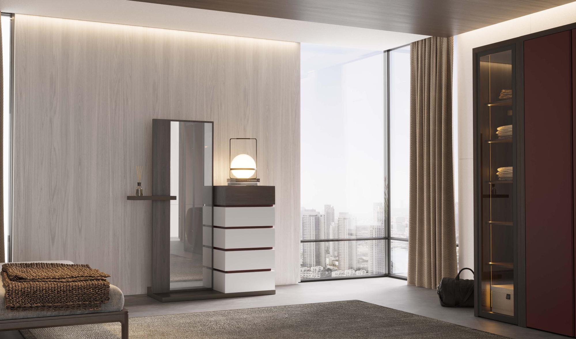 Комод CAPRIA высокий, с ящиками