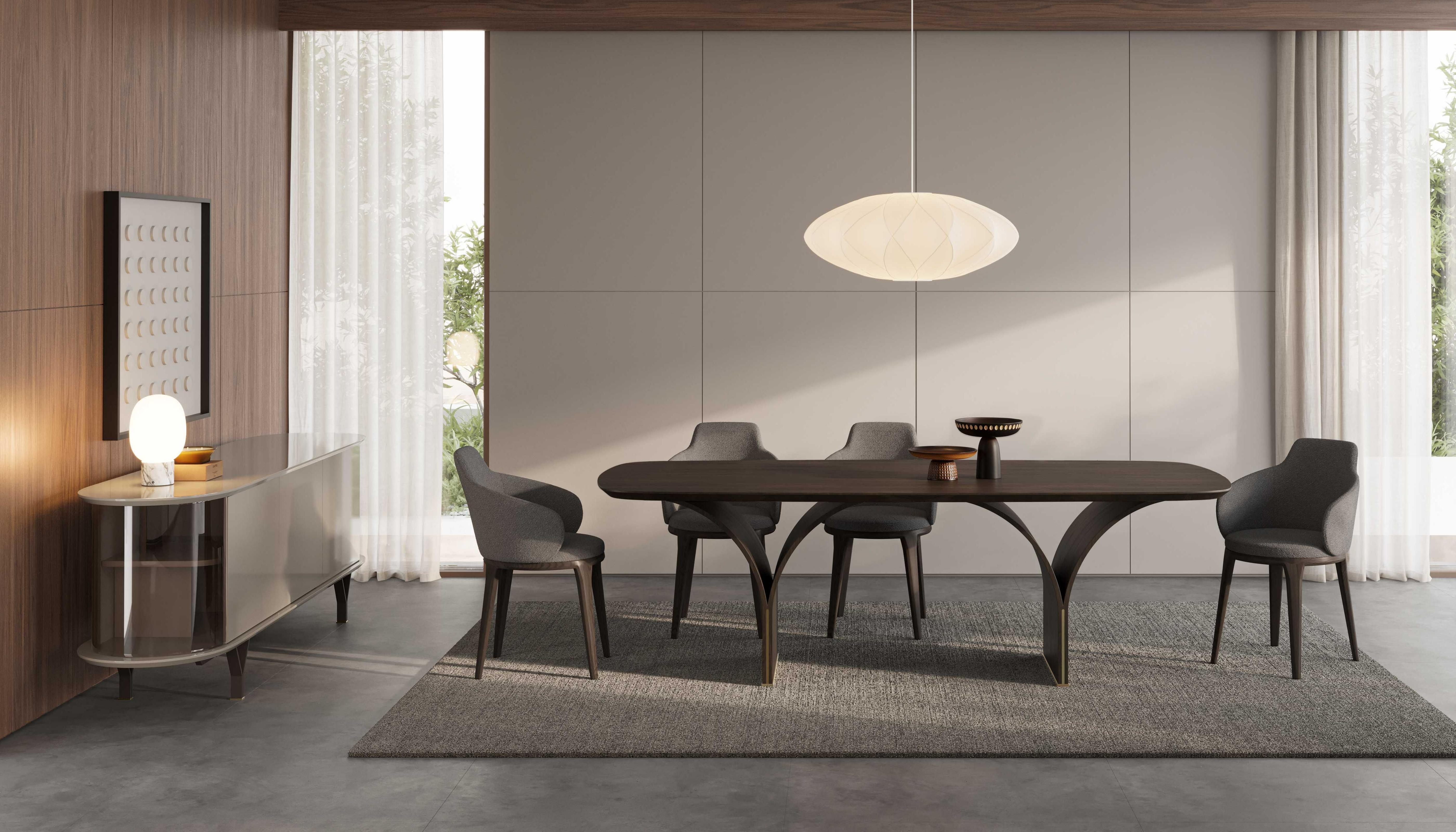 Стол обеденный RINDA, 242 см, не раскладной