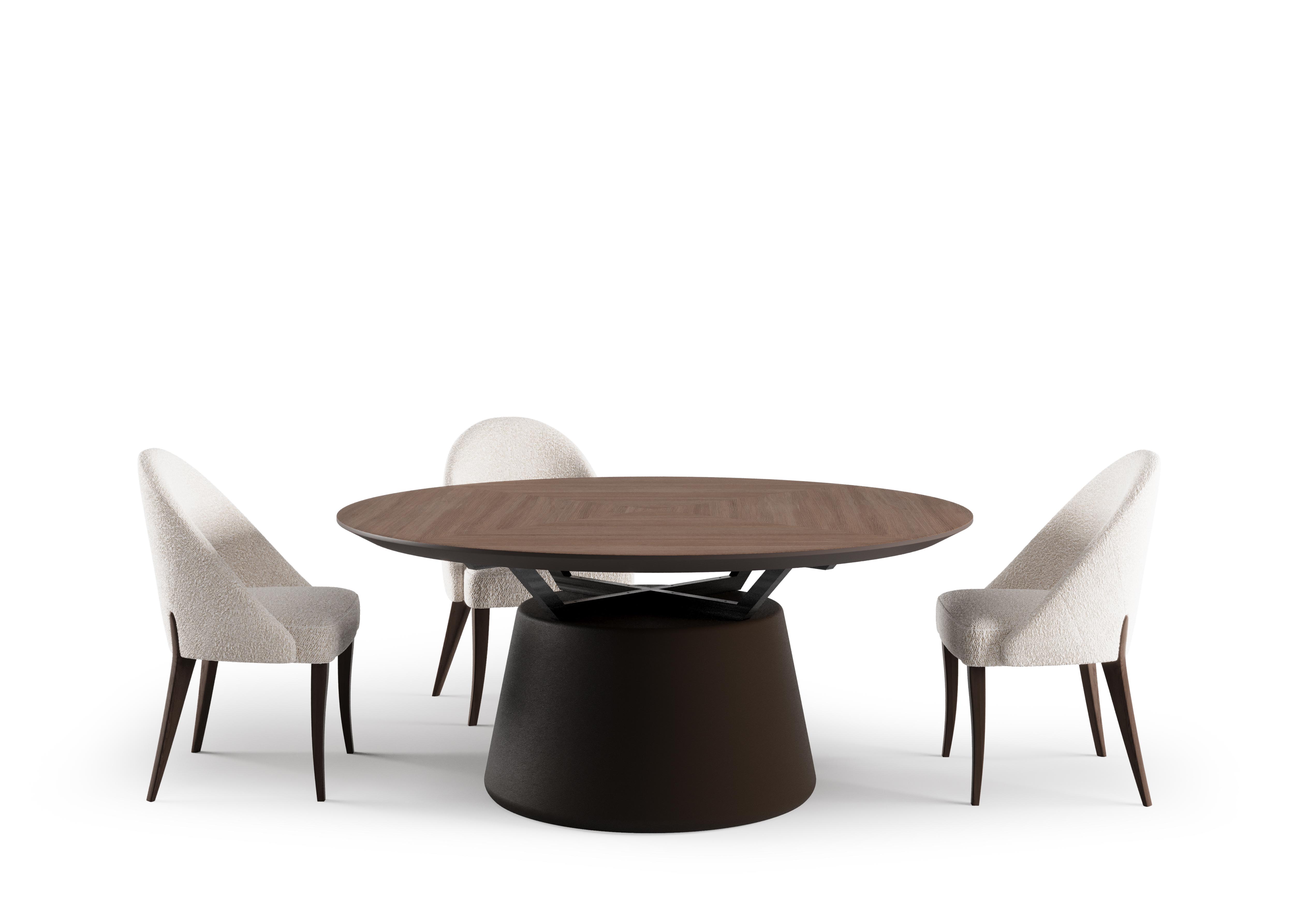 Стол круглый ADRIA 150 см, столешница шпон