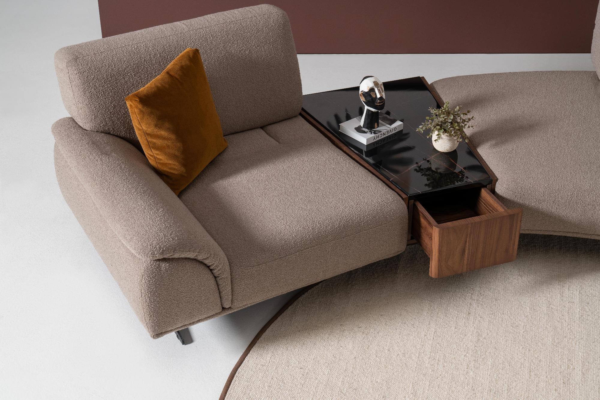 Диван радиусный SIENA ARC