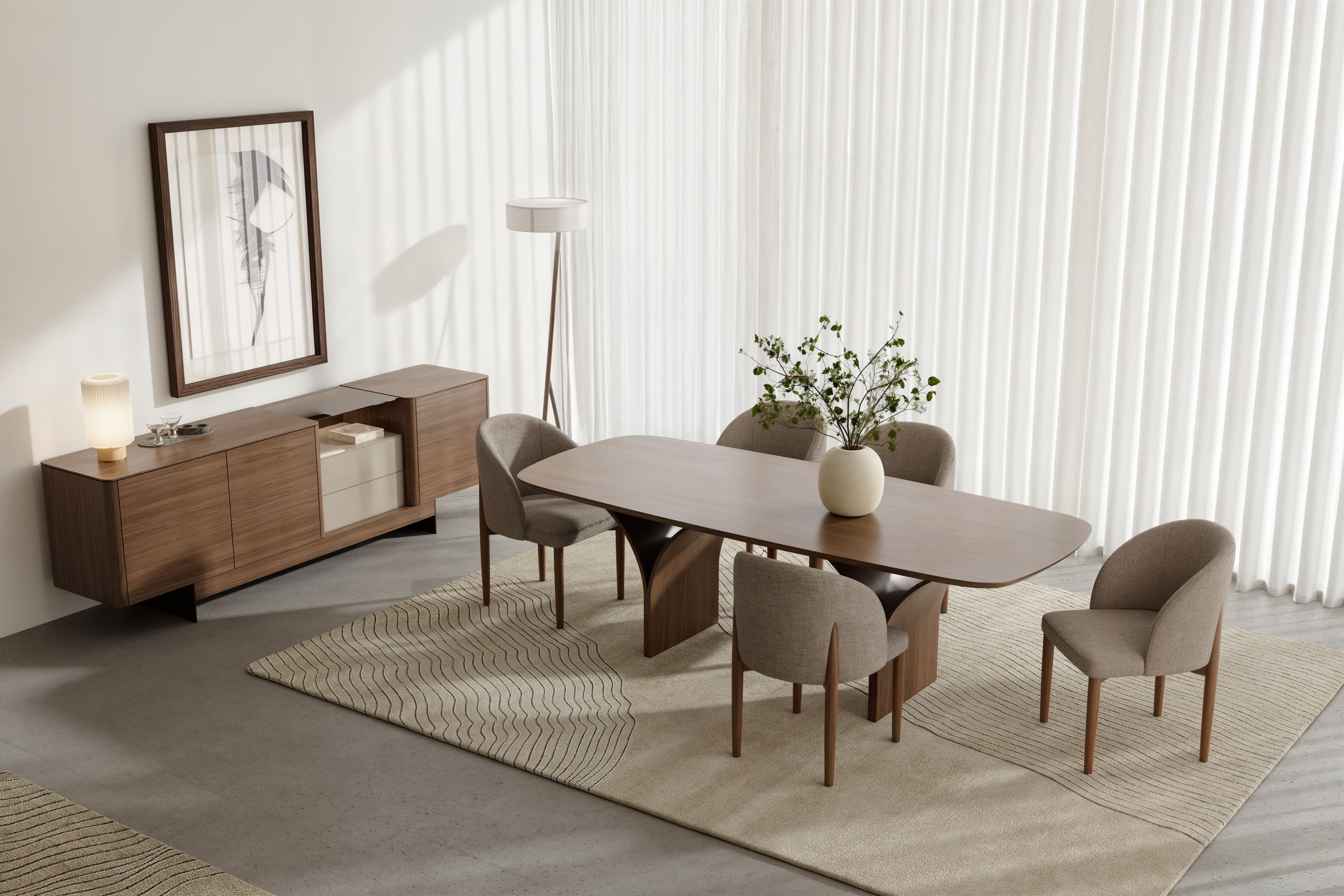 Стол обеденный LEGATO, 210 см