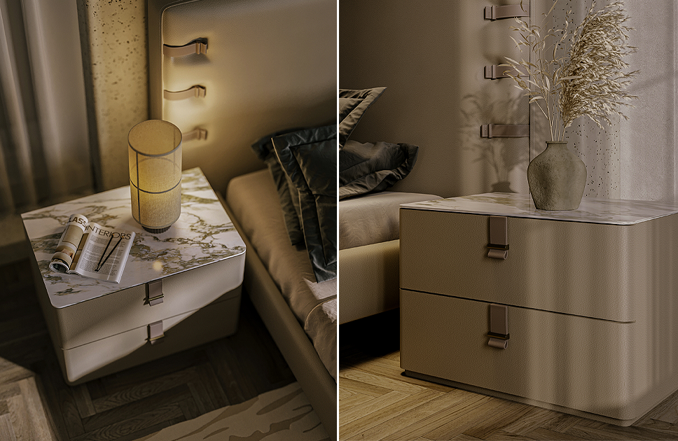 Тумба прикроватная LETRA - 66см