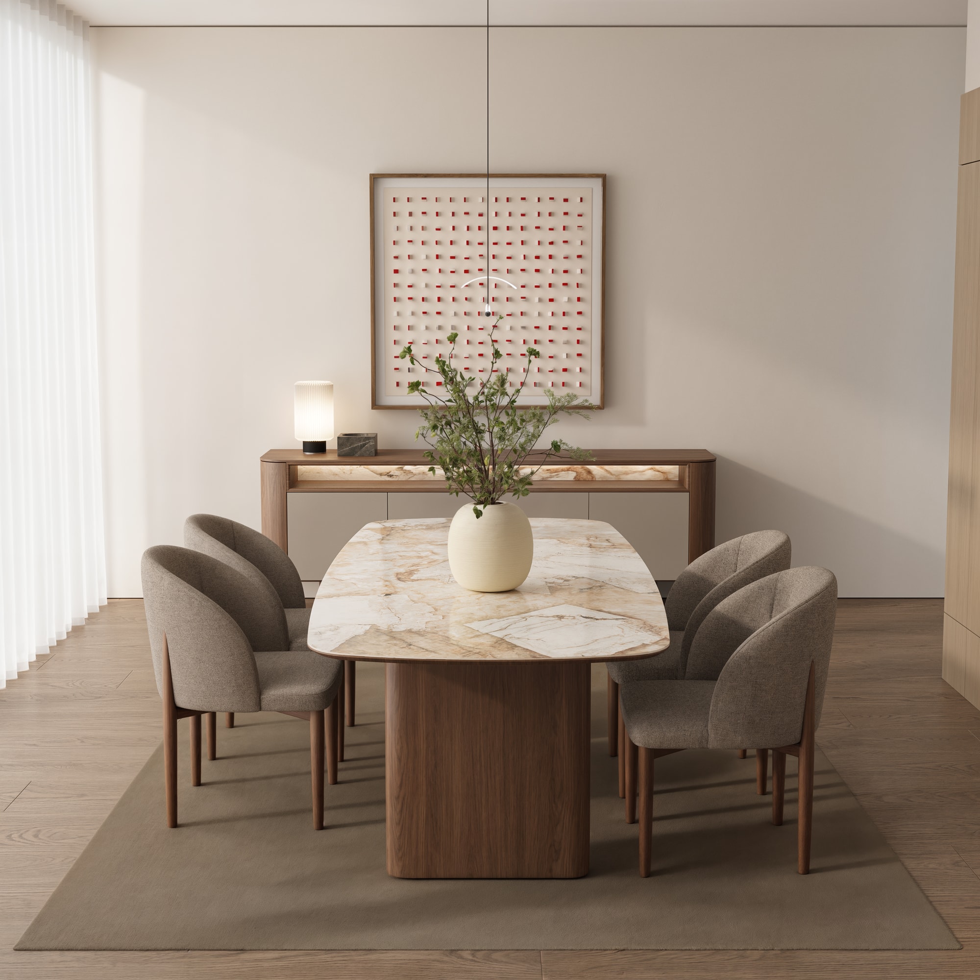 Стол обеденный DESTINA, 230 cм