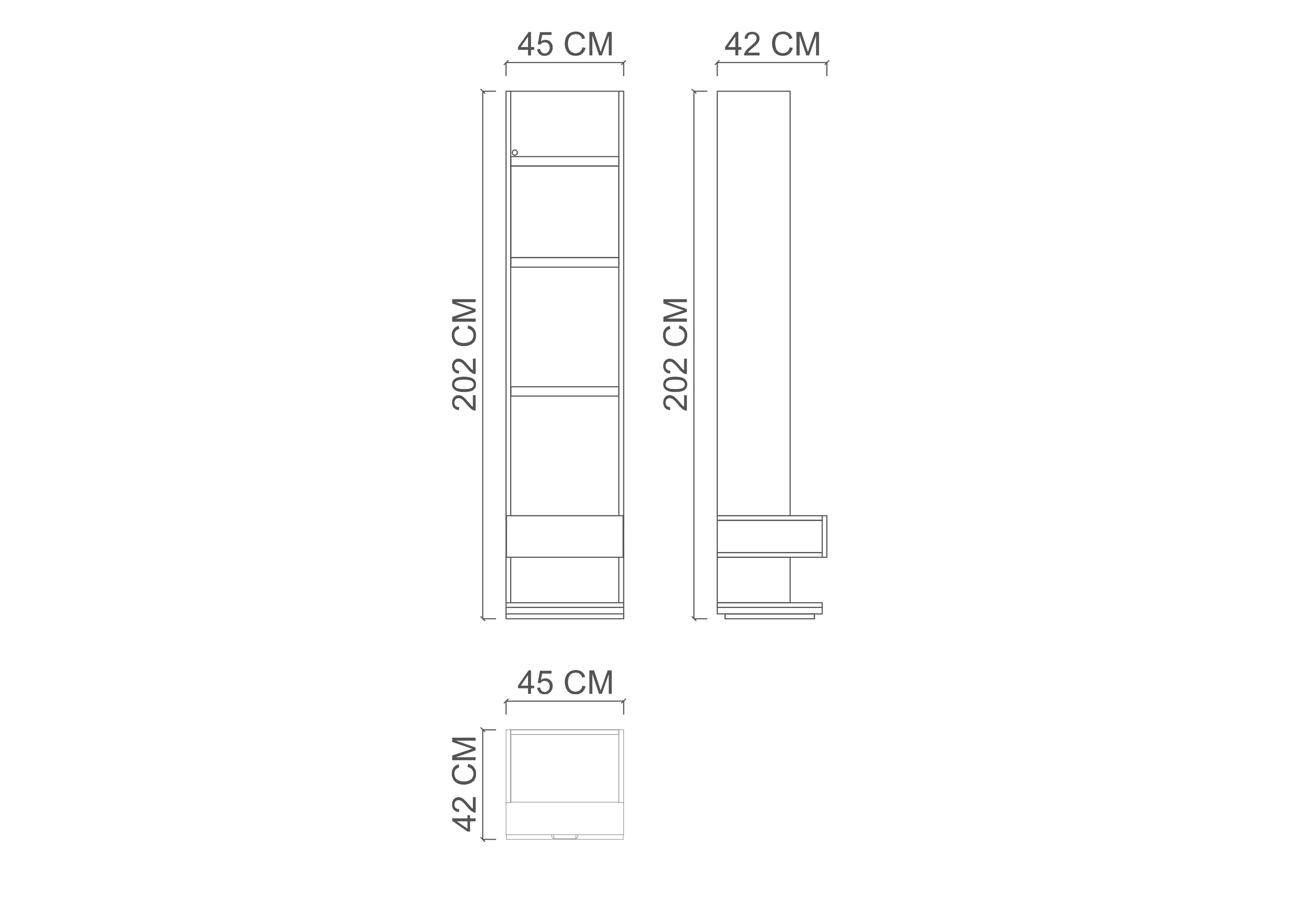 Модуль с полками LIPA
