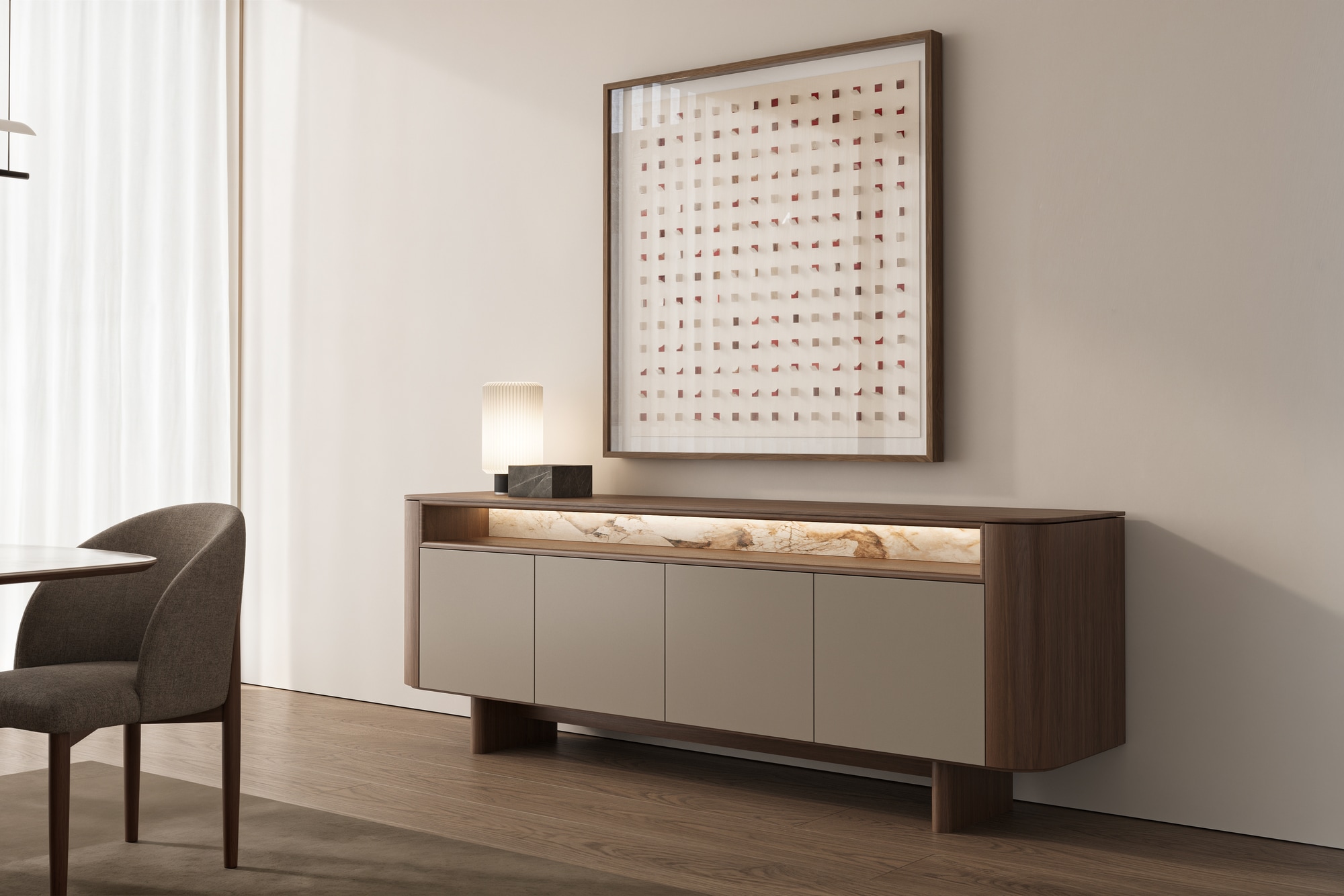 Буфет-тумба 4-дв. DESTINA