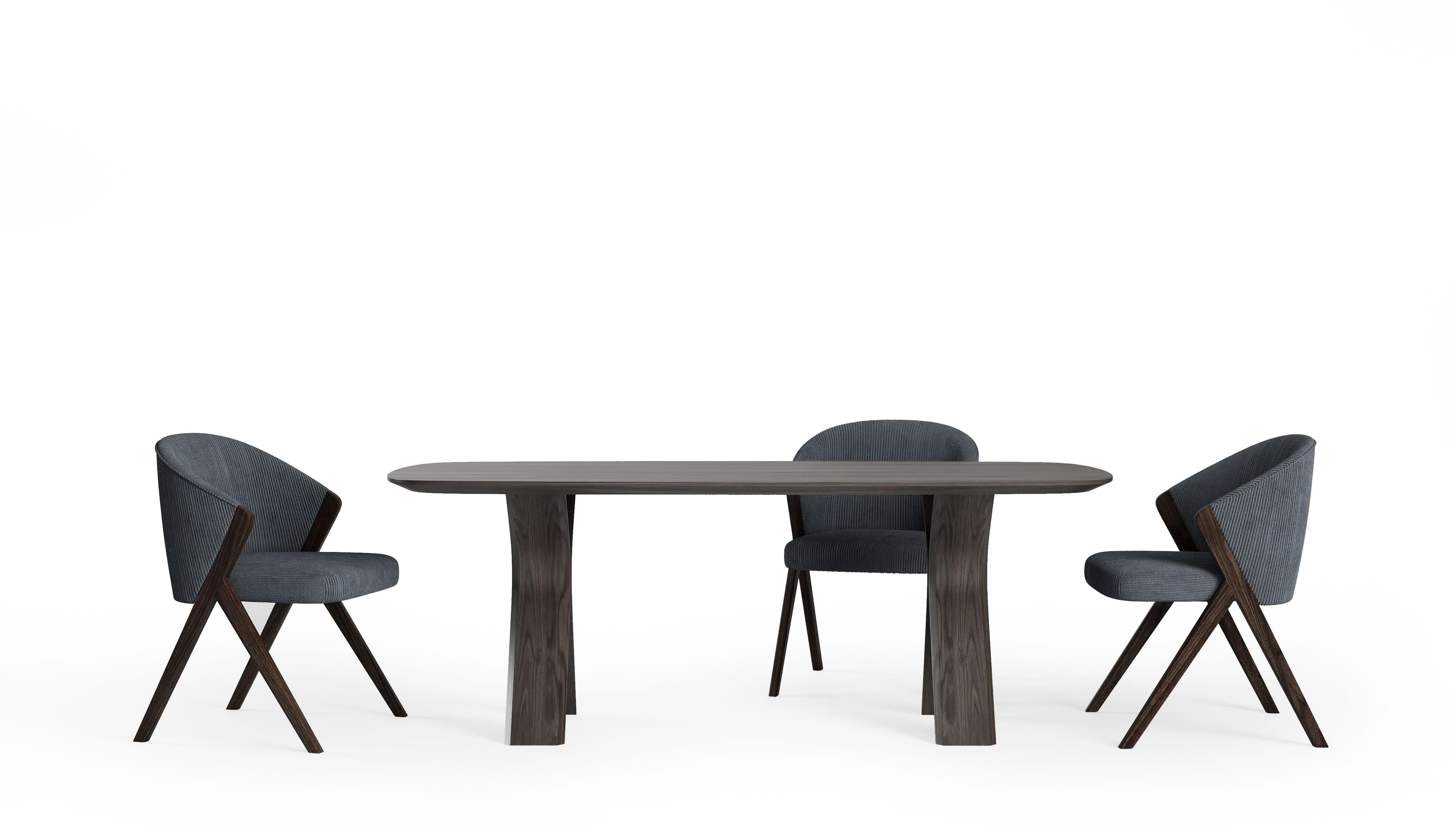 Стол обеденный MONZA GREY - 208 см