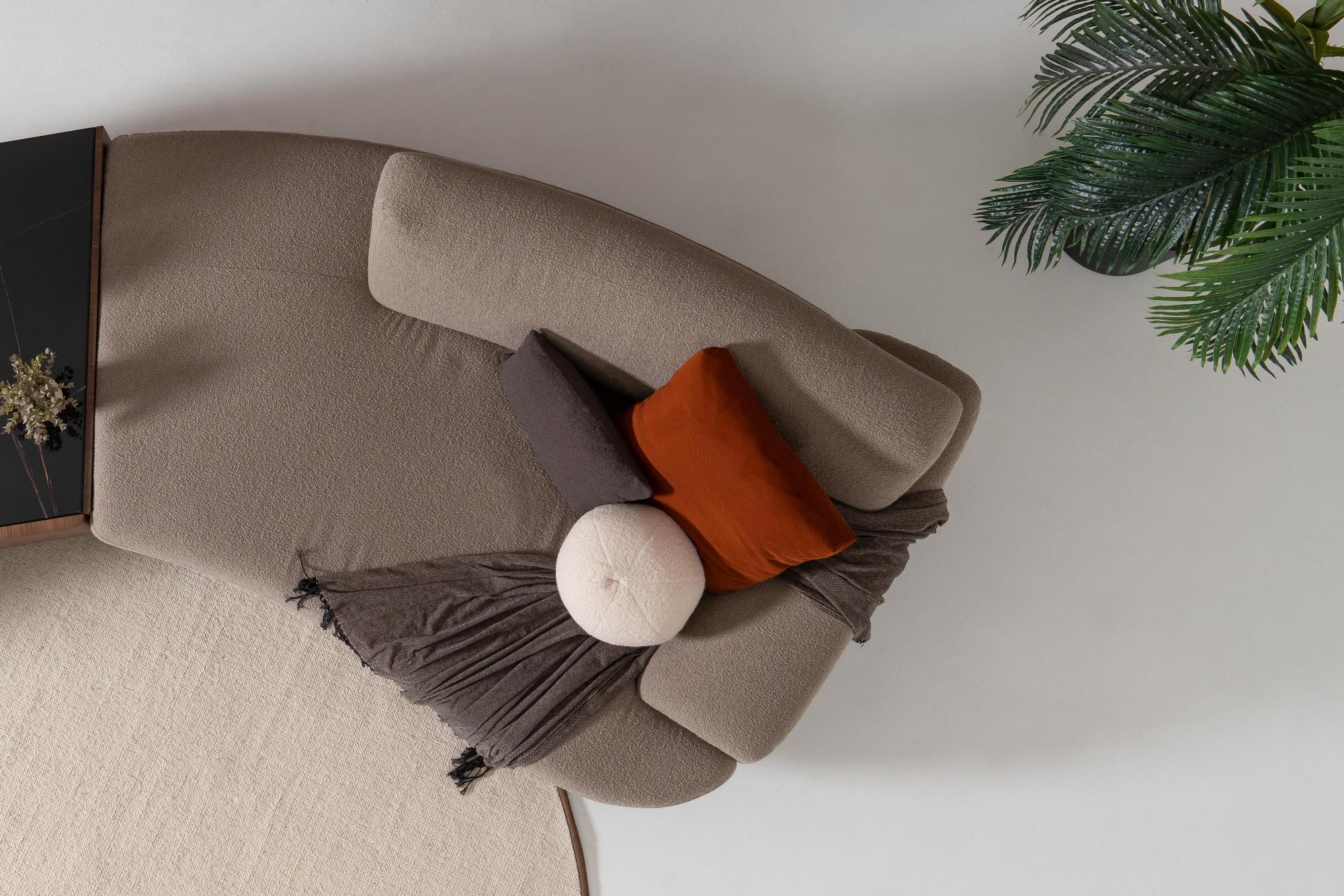 Диван радиусный SIENA ARC