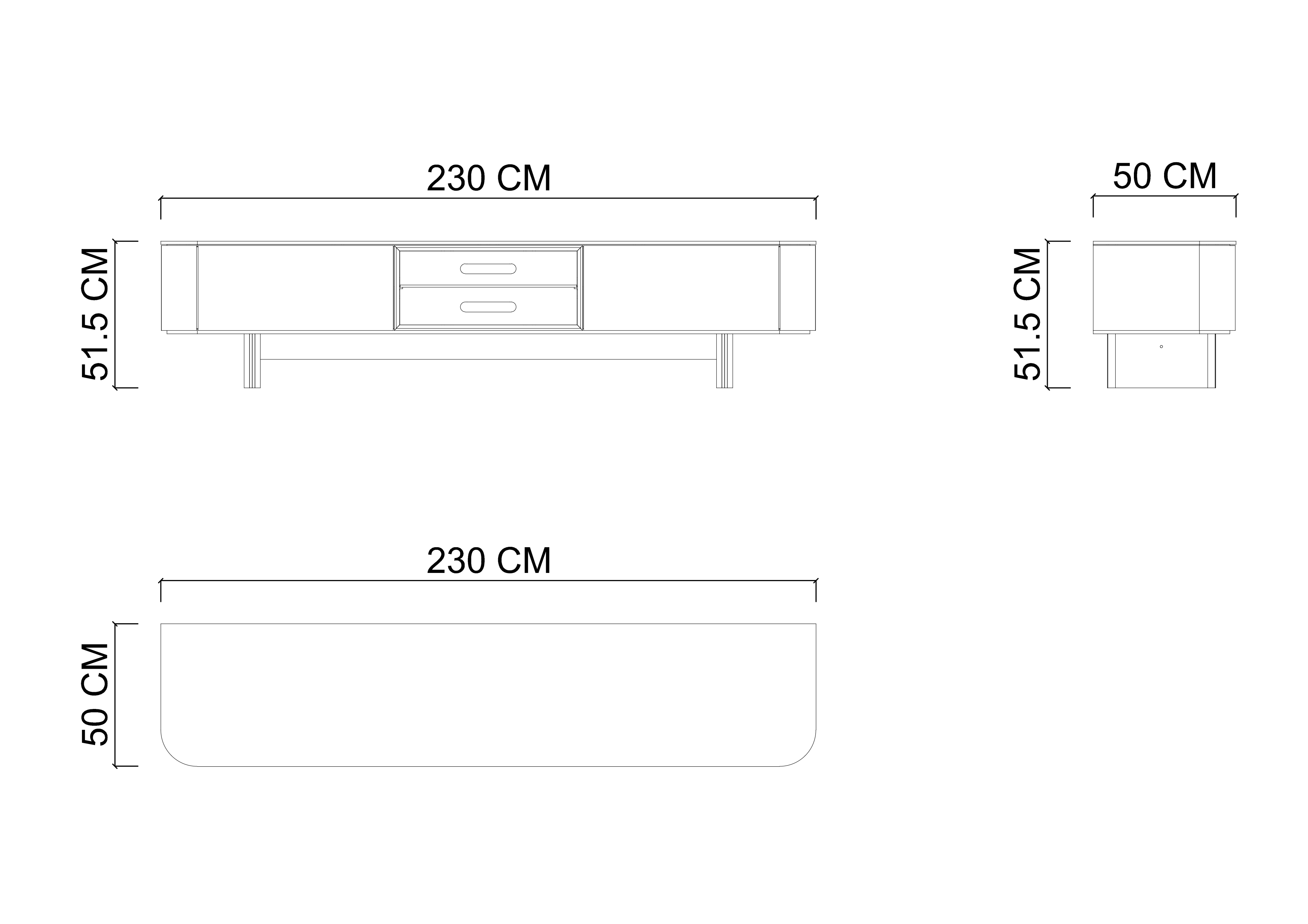 Тумба ТВ DESTINA