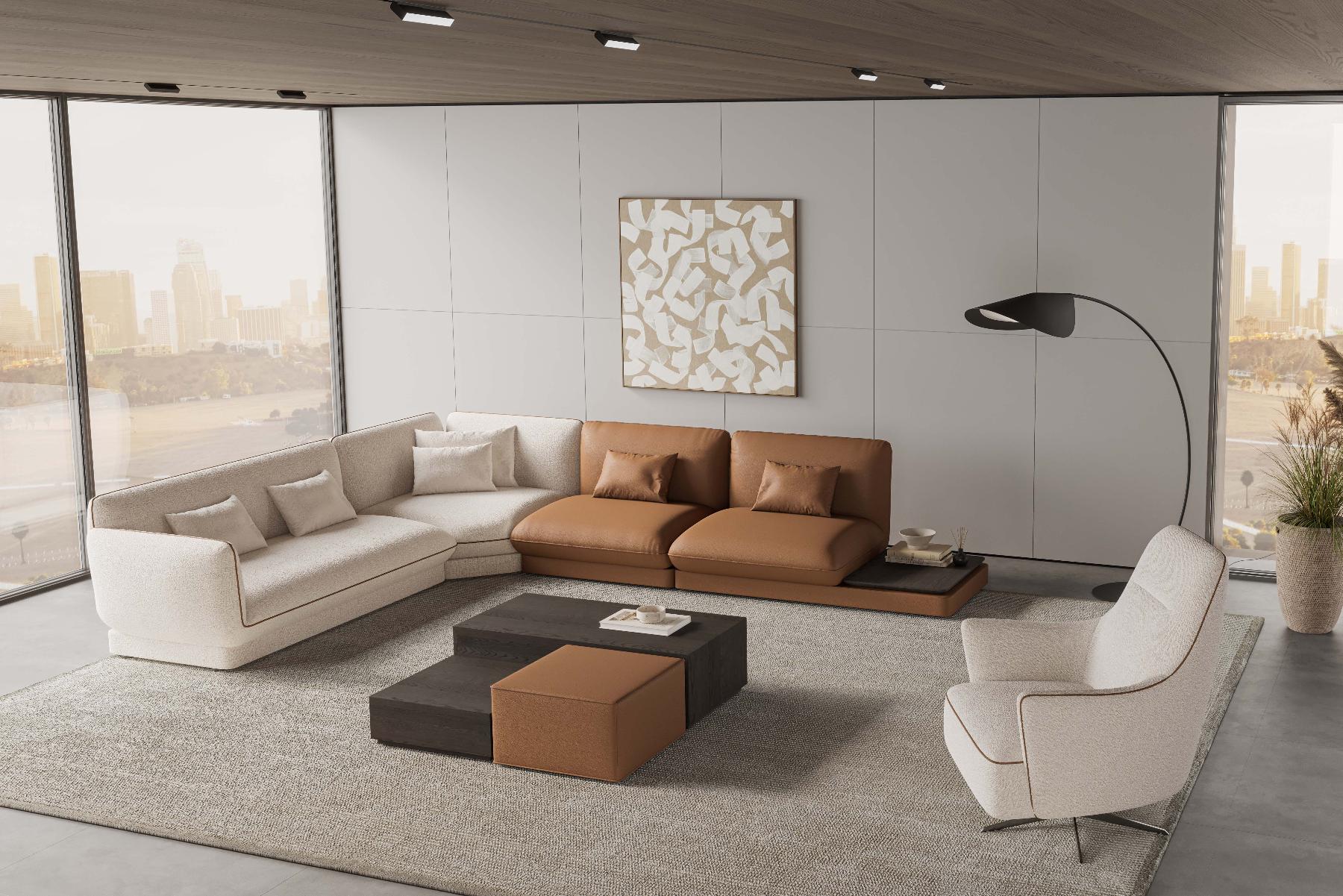 Диван угловой 305х305см LORETTA