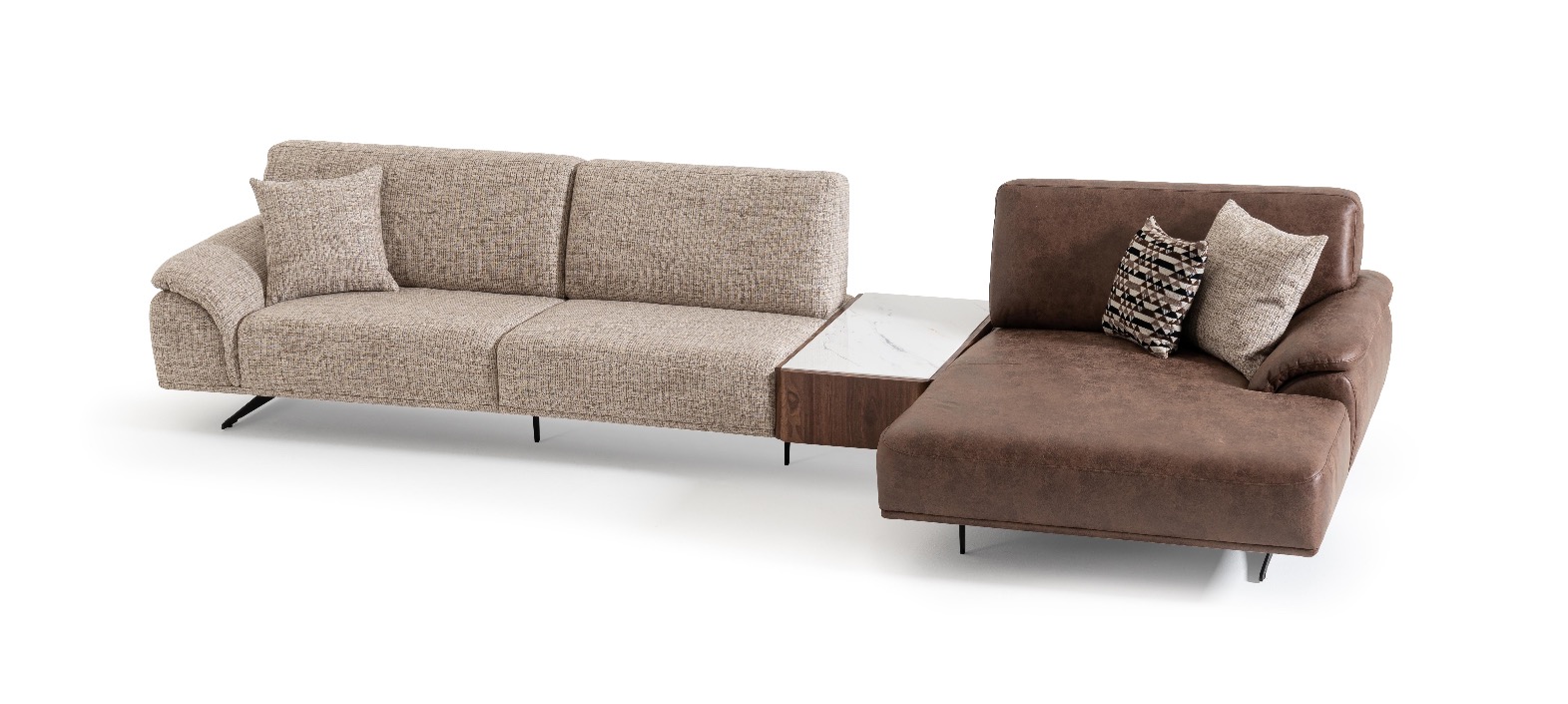 Диван угловой SIENA со столиком