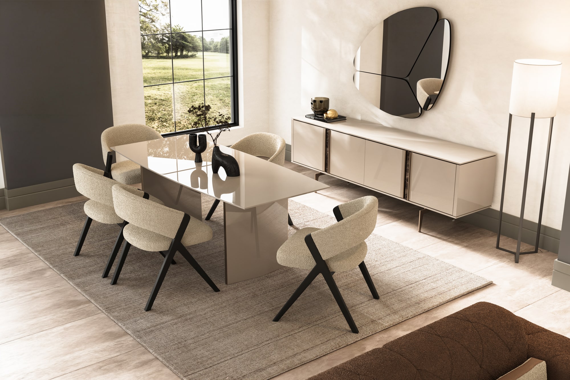 Стол обеденный ARIA 230 см, не раскладной