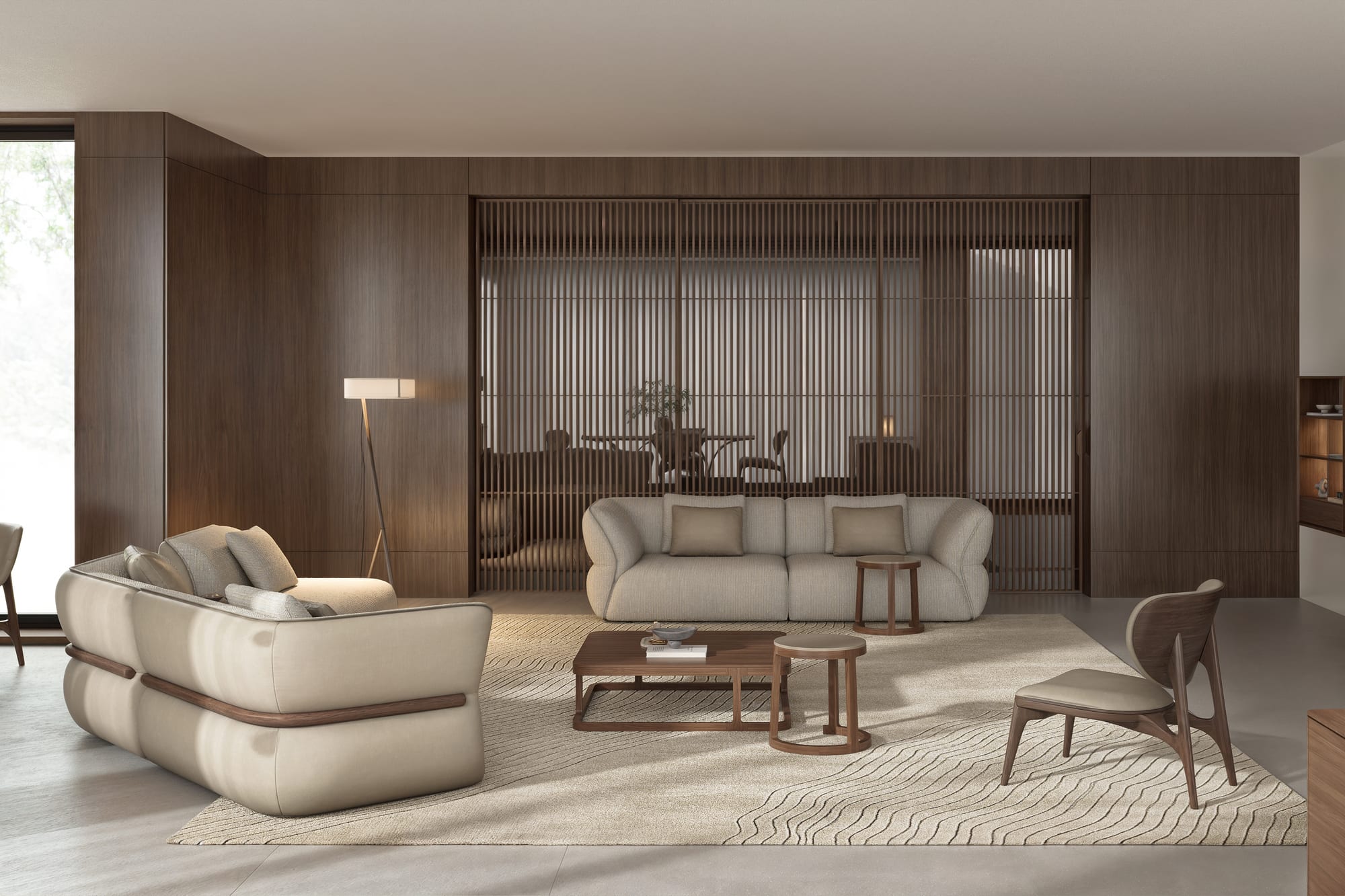 Диван радиусный LEGATO ARC