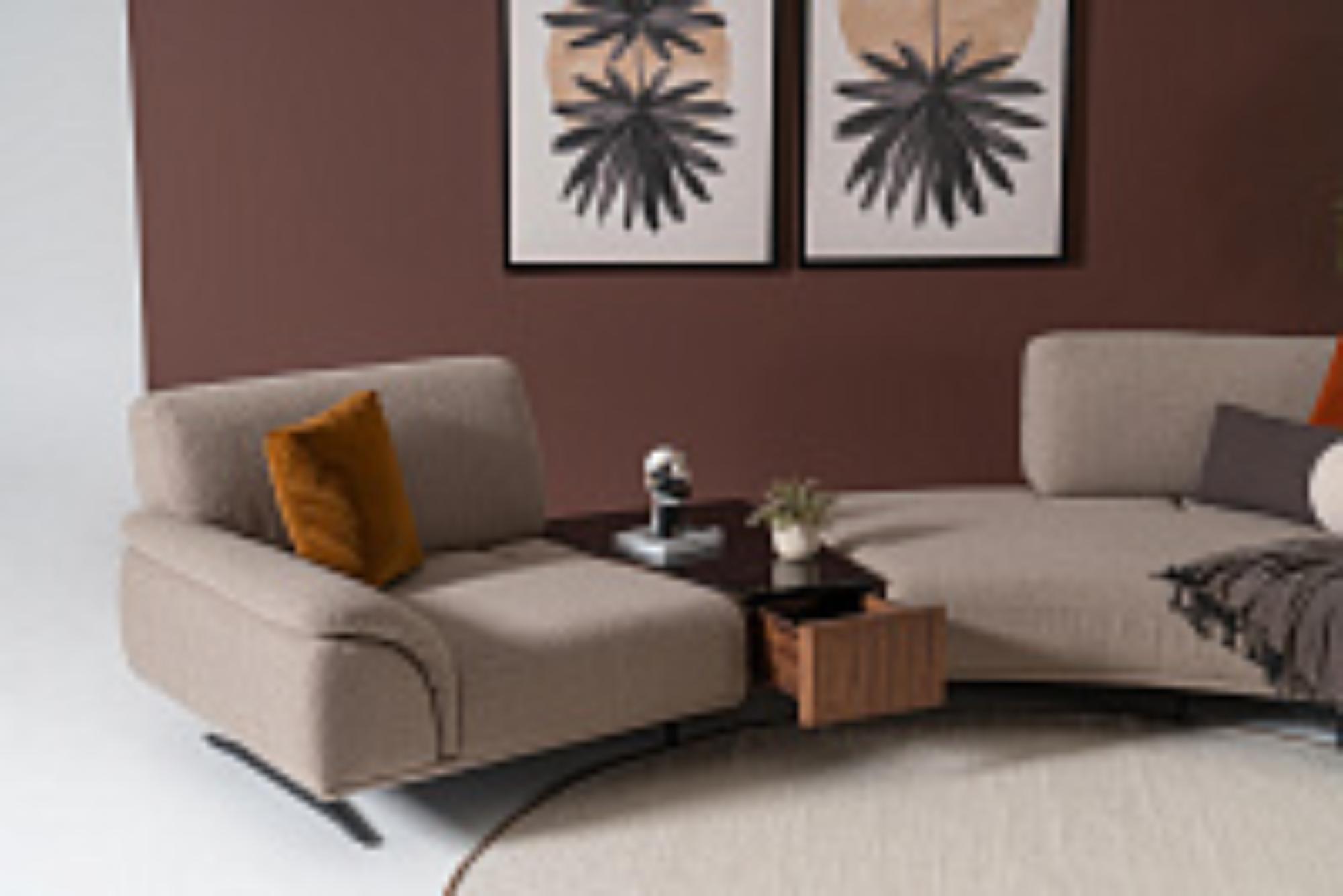 Диван радиусный SIENA ARC