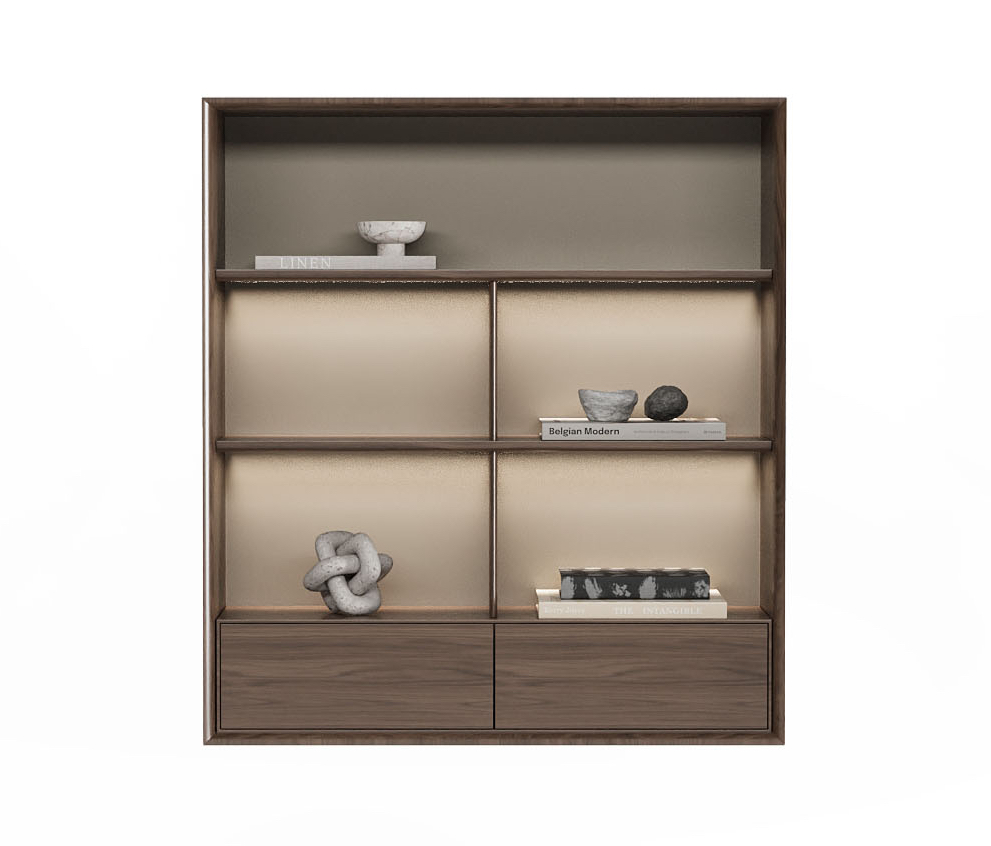 Витрина настенная LEGATO с полками 